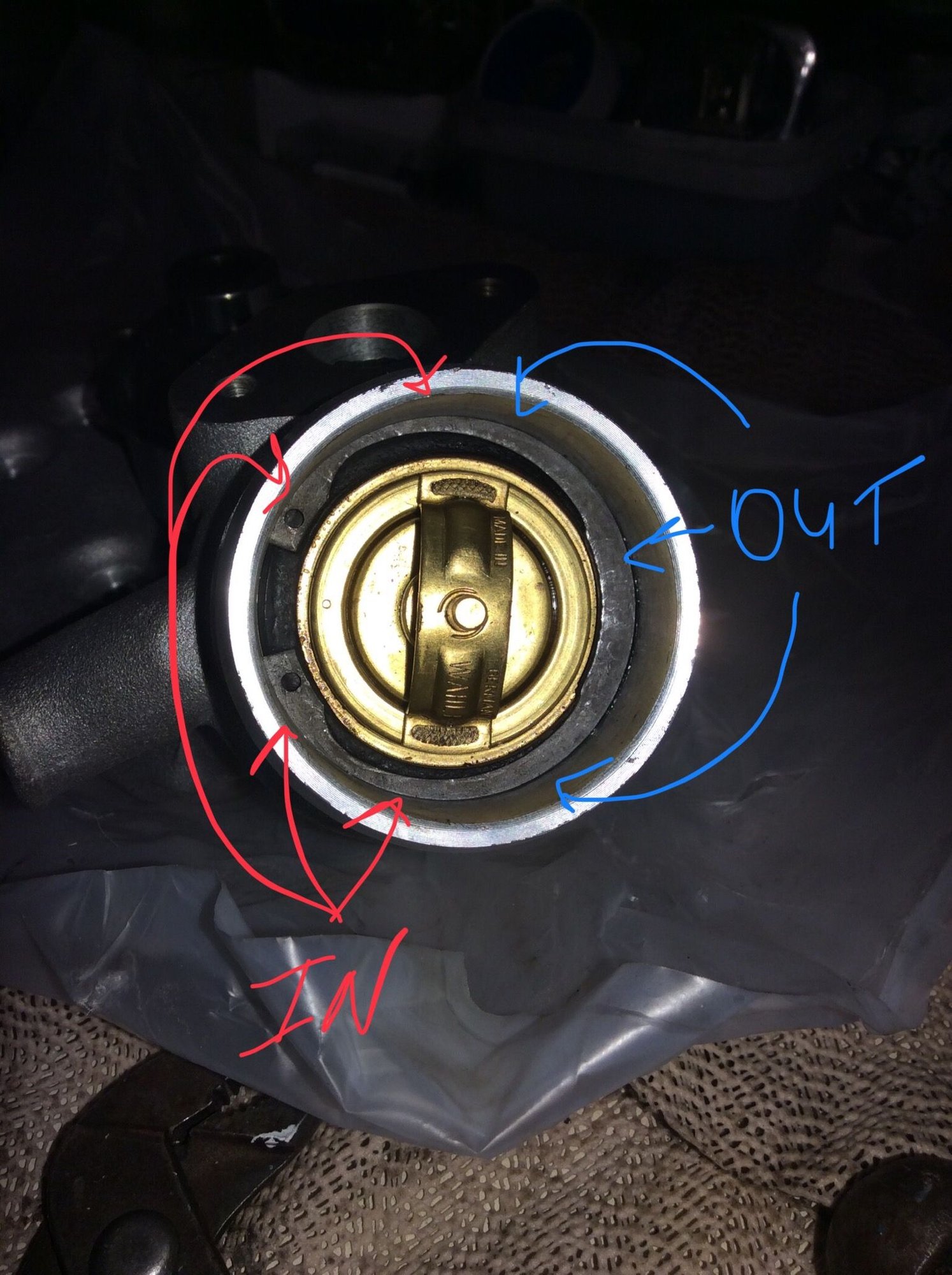 Installing Snap Ring thermostat Rennlist Porsche Discussion Forums