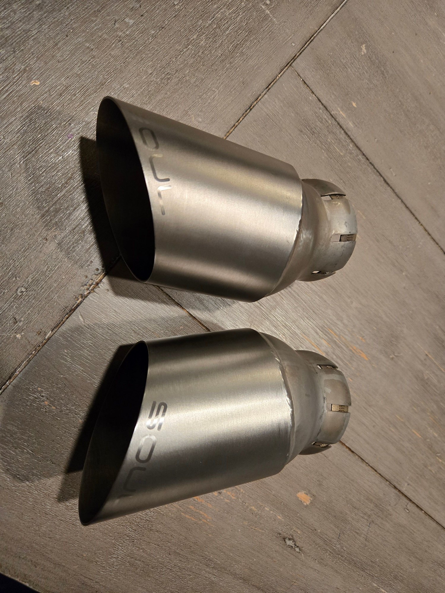 Engine - Exhaust - Soul GT2 Style Slash Cut Exhaust Tips for 997 Turbo - Used - -1 to 2026  All Models - Newark, DE 19711, United States