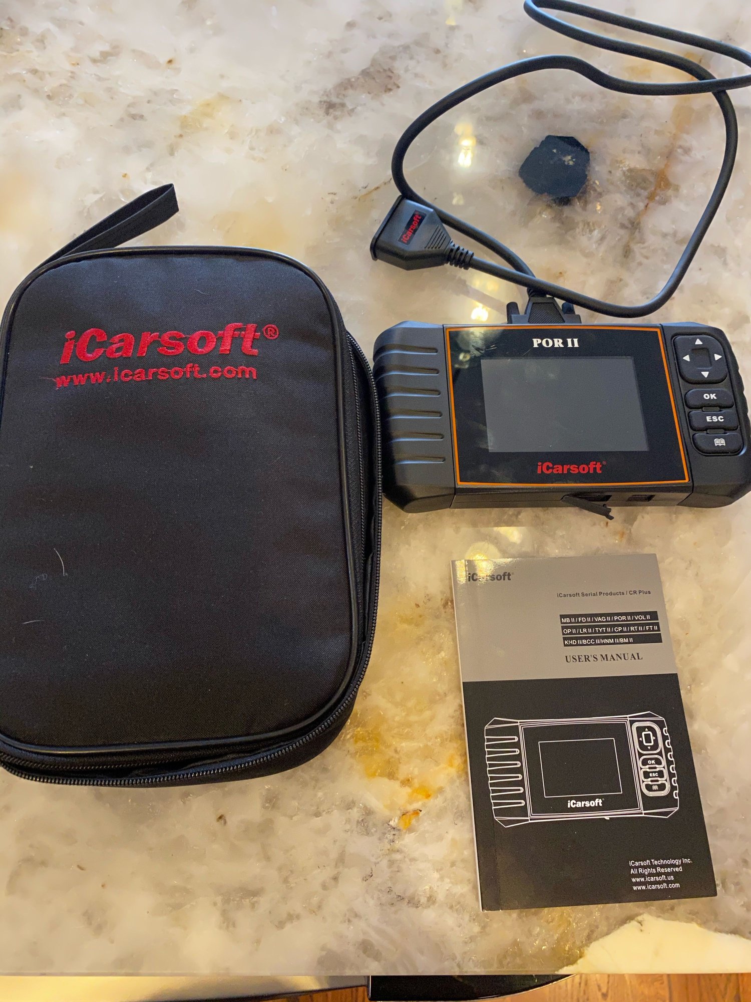 Accessories - iCarsoft POR II code reader,servcie light reset and diagnostic tool - Used - 0  All Models - Chicago, IL 60622, United States