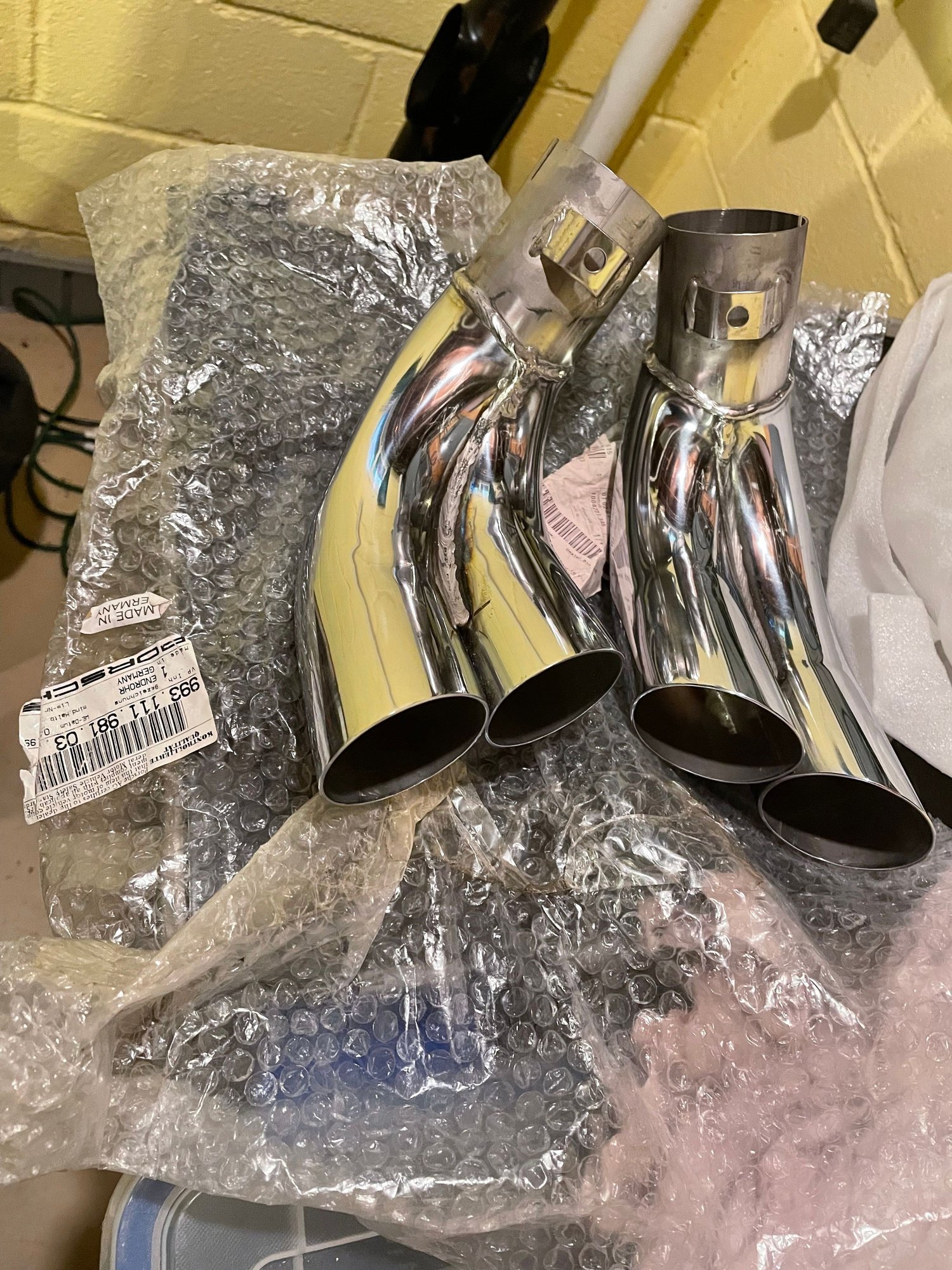 Engine - Exhaust - 993 Turbo S exhaust tips - New - 1996 to 1997 Porsche 911 - Peapack, NJ 07977, United States