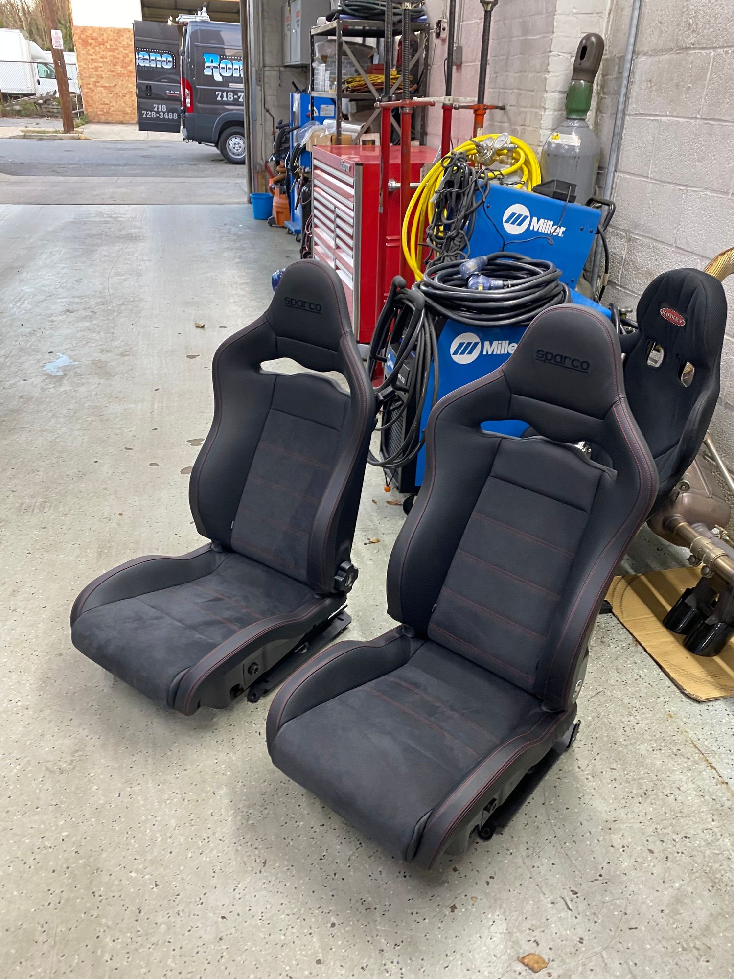 Interior/Upholstery - Brand New Sparco SPX Seats with sliders - New - All Years Any Make All Models - Mineola, NY 11151, United States