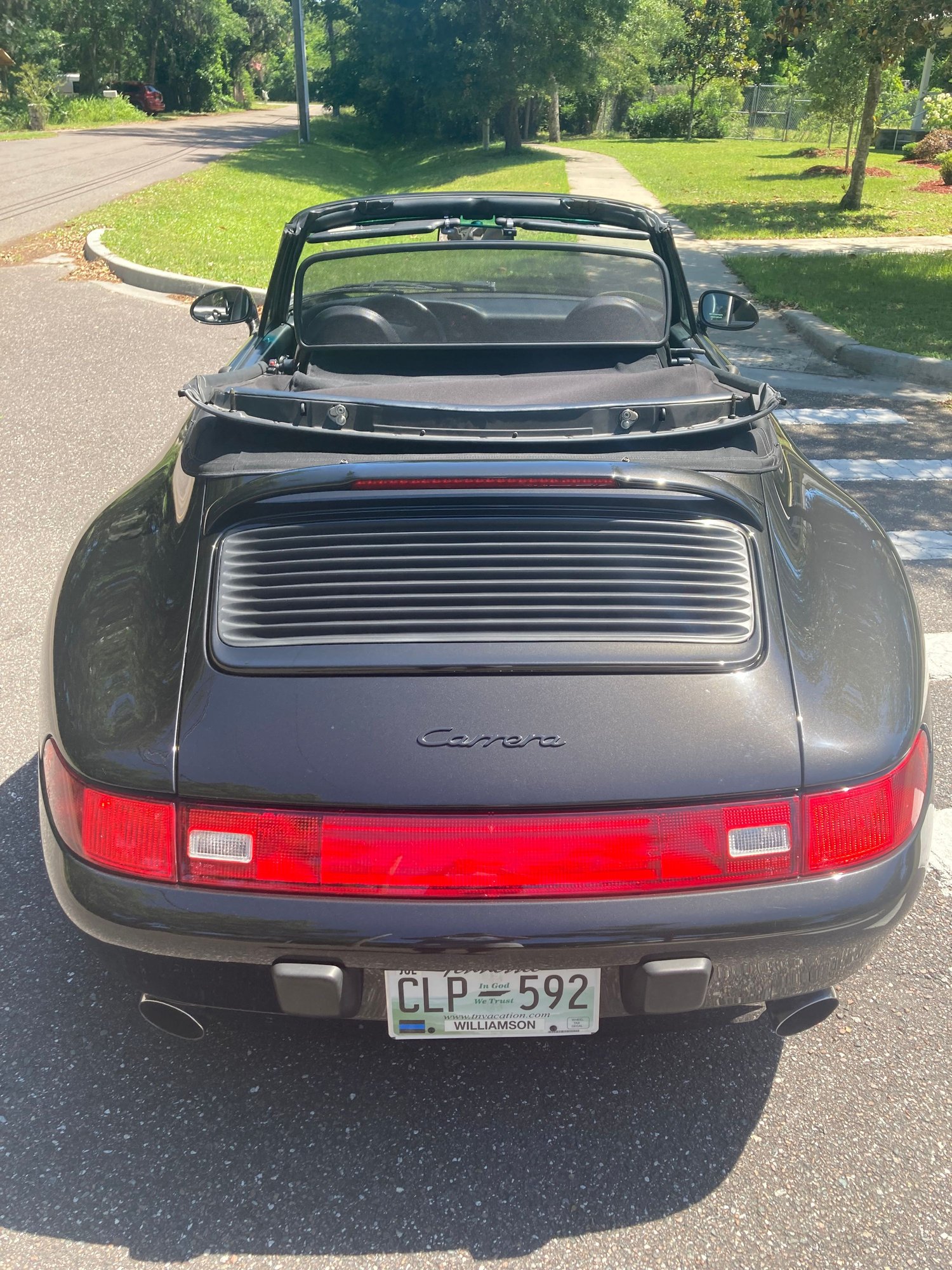 1997 Porsche 911 - 1997 Porsche 993 Cab - Used - VIN WP0CA2997VS341074 - 31,500 Miles - 6 cyl - 2WD - Manual - Convertible - Black - Amelia Island, FL 32034, United States