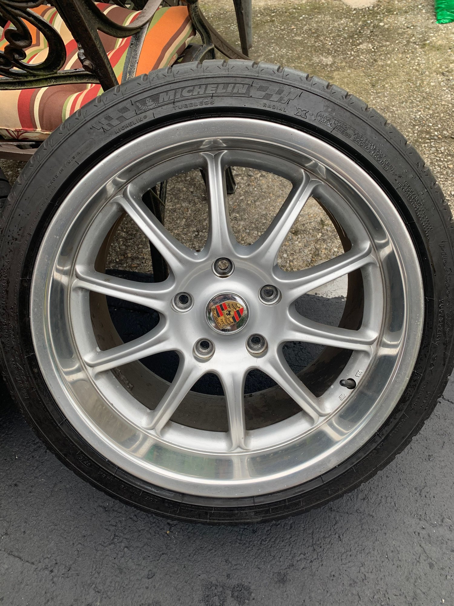 Wheels and Tires/Axles - 18inch 911 Rims and tires , staggered pair. - Used - 1999 to 2020 Porsche 911 - Staten Island, NY 10301, United States