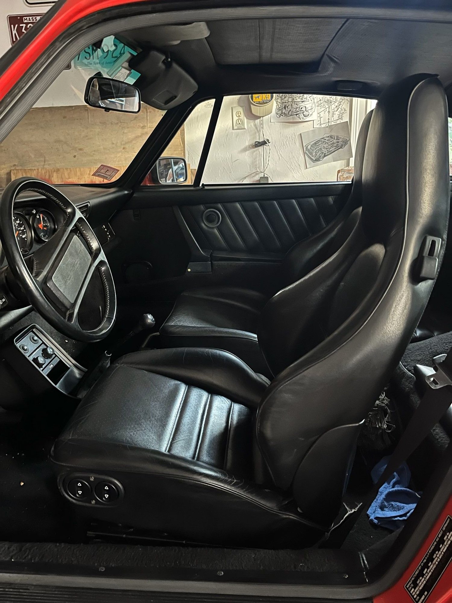 1987 Porsche 911 - 1987 - Spectacular 911 Carrera Coupe - Used - VIN WP0AB0915HS120614 - 102,524 Miles - 2WD - Manual - Coupe - Red - Holliston, MA 01746, United States