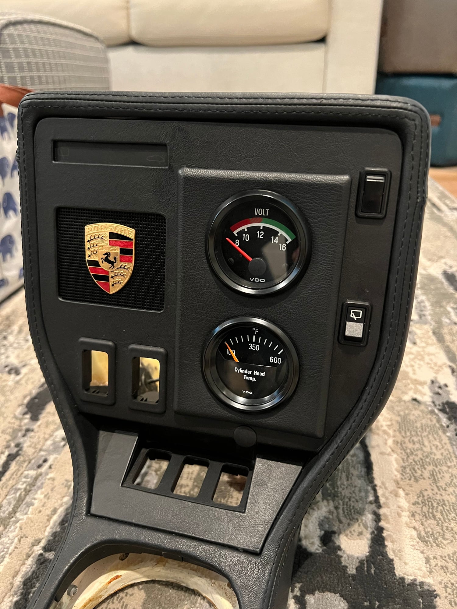 Interior/Upholstery - OEM Porsche 911 993 964 Cellphone Leather Center Console Batphone - Used - 1990 to 1998 Porsche 911 - Tampa, FL 33611, United States