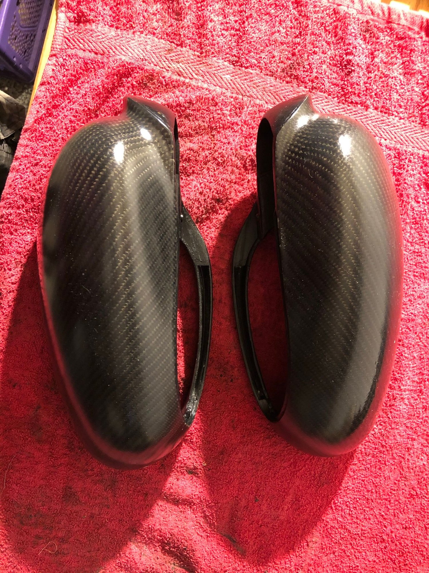 Accessories - Porsche 996 / 986 Carbon Rear Mirrors - Used - 1999 to 2006 Porsche 911 - Aachen, Germany