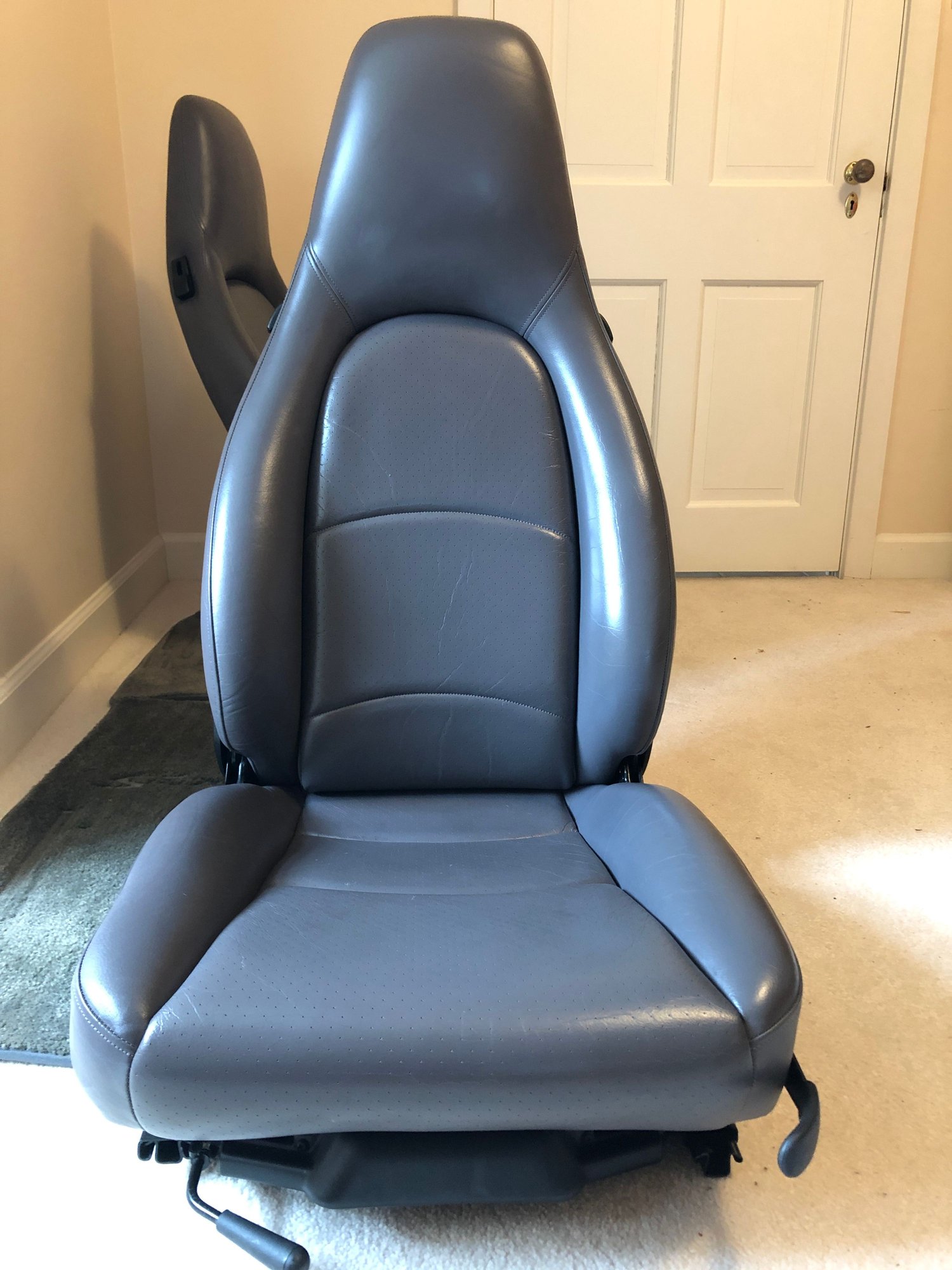 Interior/Upholstery - 993 Seats for Sale - Classic Grey - Used - 1995 to 1998 Porsche 911 - Wilmington, DE 19807, United States