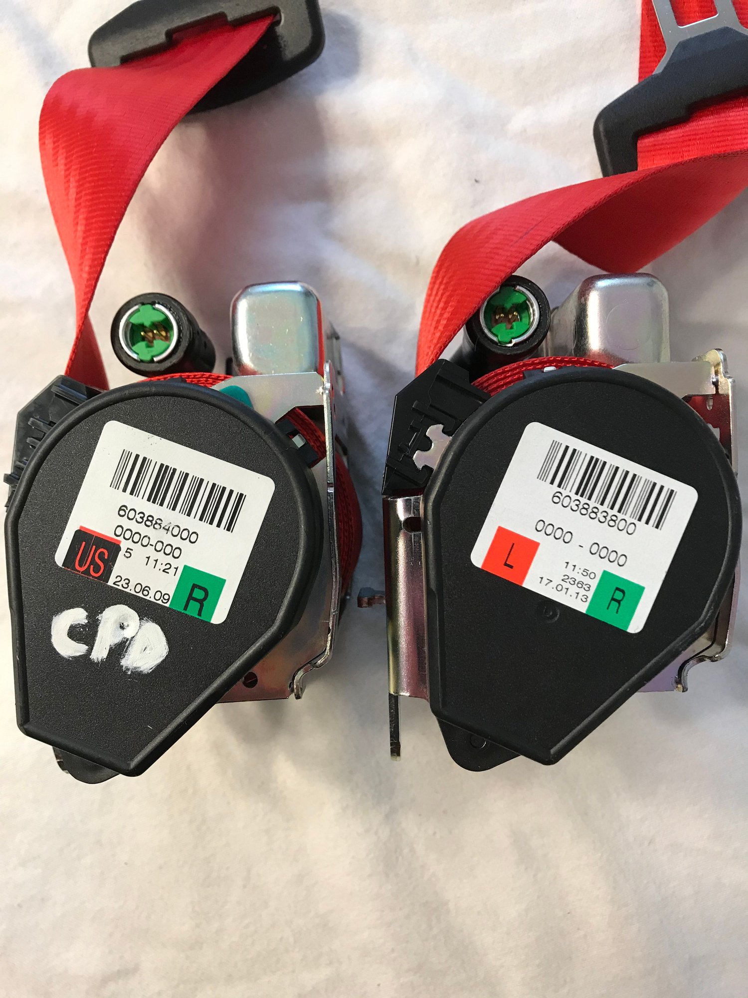 2009 Porsche Cayman - Maxspeed Motorsports red 987.2 seat belts - Interior/Upholstery - $250 - Plymouth, Ma, MA 02360, United States