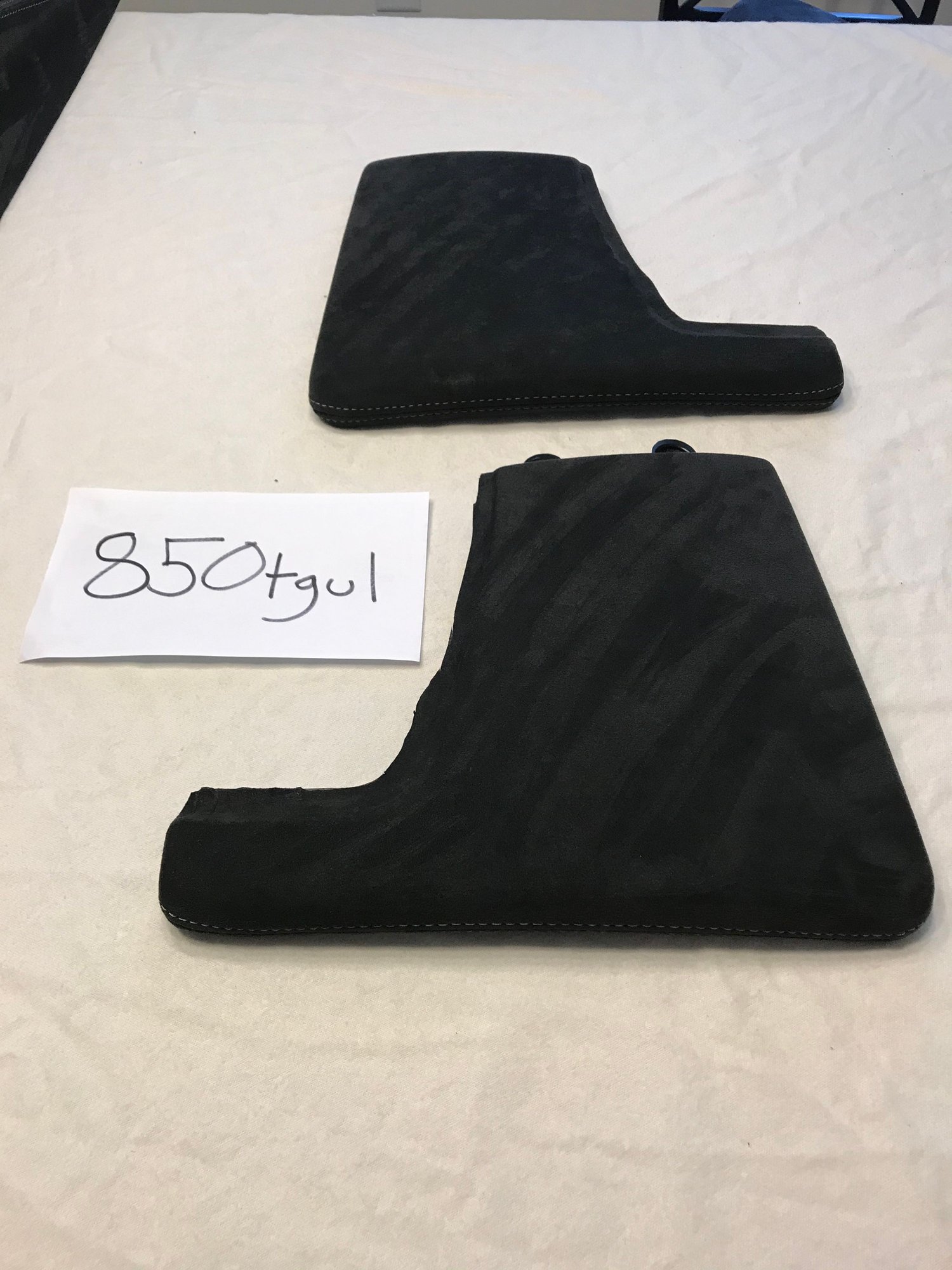 2009 Porsche Cayman - 997/987 Alcantara Center Console Side Panels with Grey Stitching - Interior/Upholstery - $350 - Plymouth, Ma, MA 02360, United States