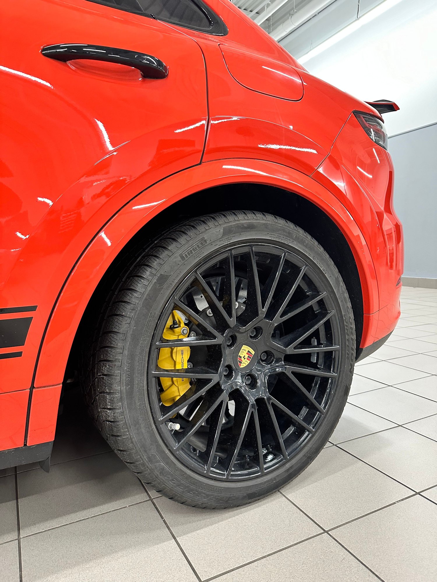 Wheels and Tires/Axles - 21" RS Spyder Wheels in High Gloss Black Wrapped in Pirelli Scorpion winter tires - Used - 2020 to 2025 Porsche Cayenne - Brooklyn, NY 11234, United States