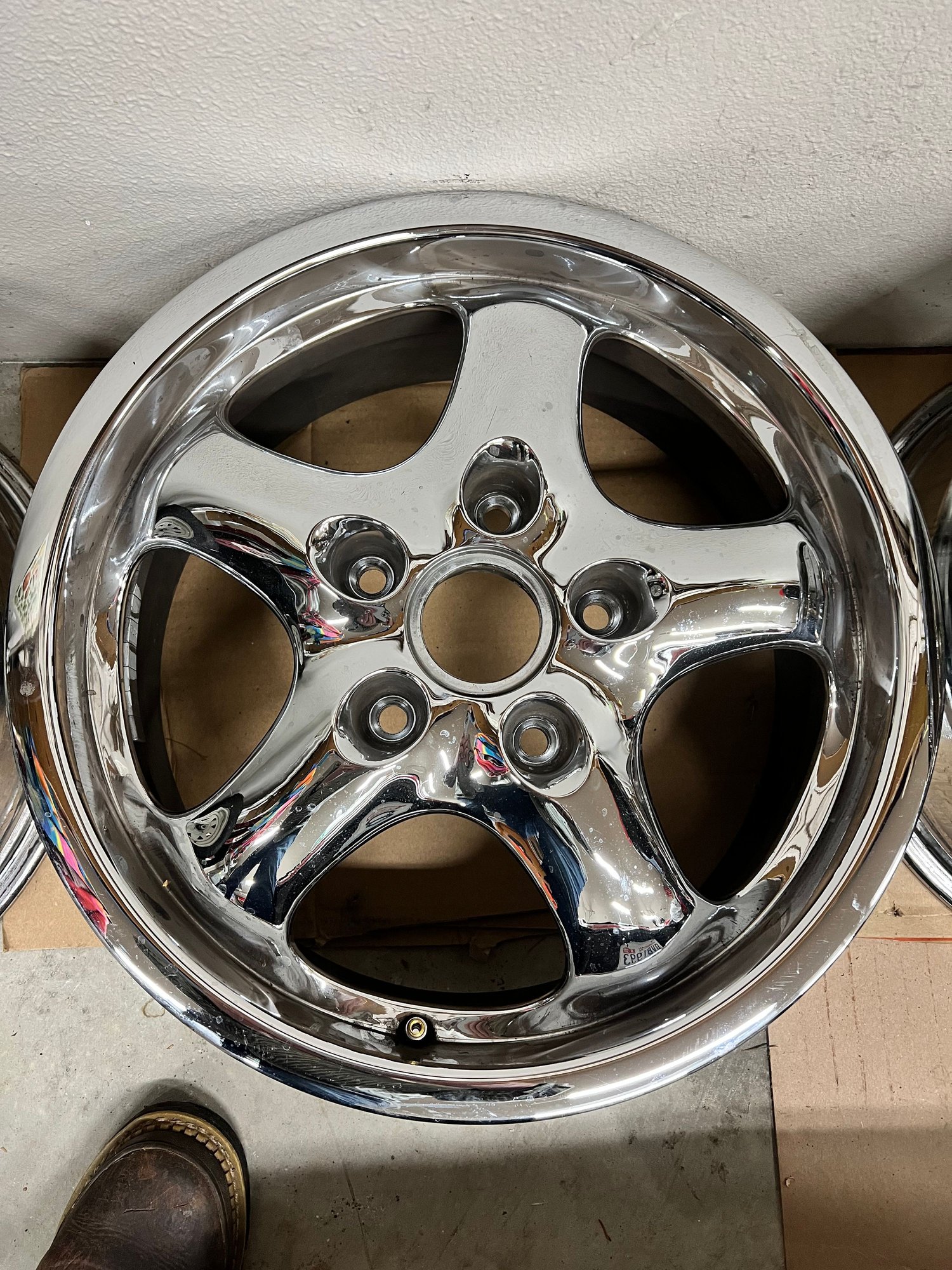 Wheels and Tires/Axles - 993 OEM chrome wheels - Used - 1995 to 1998 Porsche 911 - Gig Harbor, WA 98335, United States