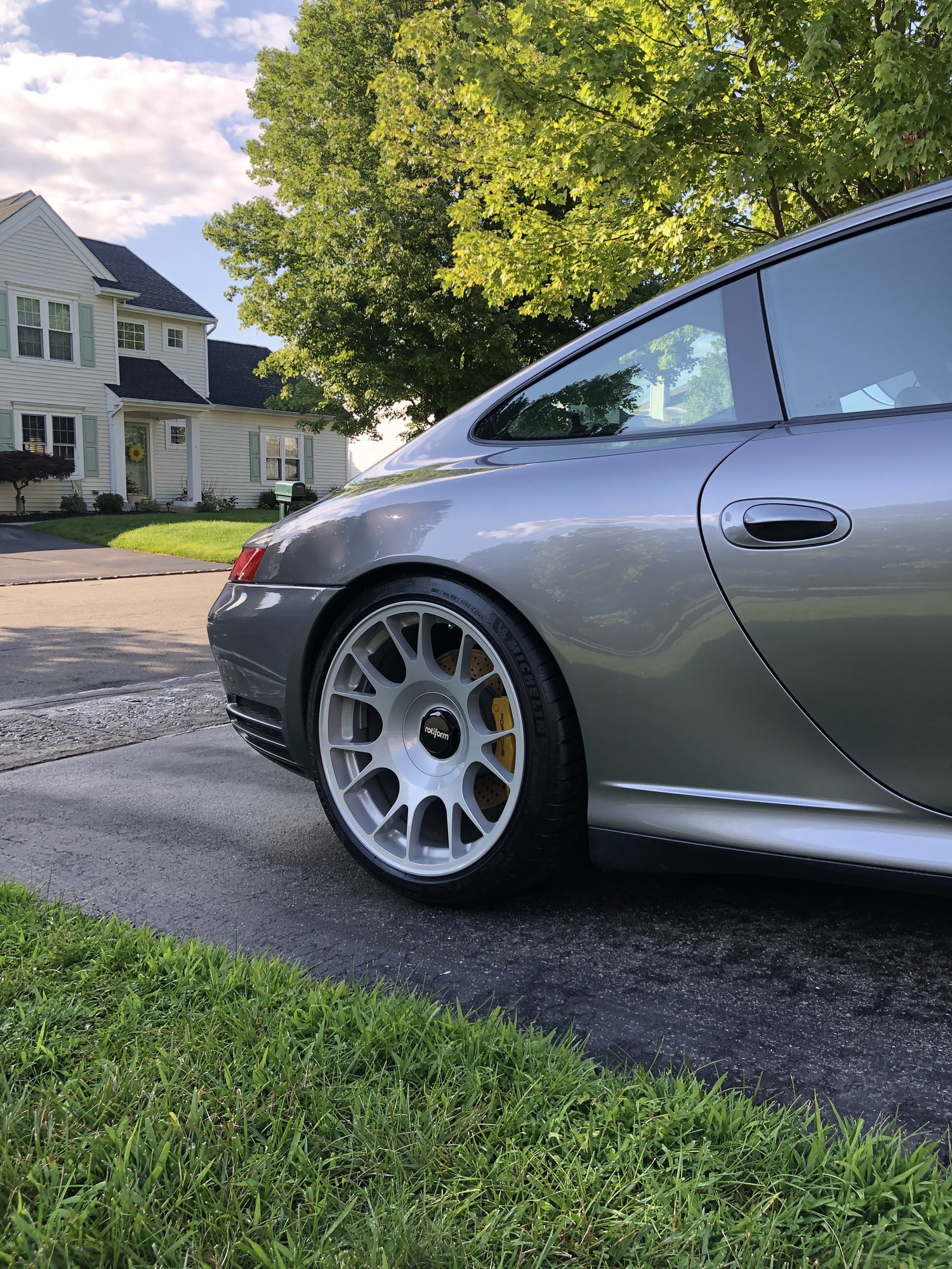 Wheels and Tires/Axles - Rotiform TUF-R w/ Michelin Pilot Sport 4S 19x9 19x12 996/997 Widebody Fitment - Used - 0  All Models - Oak Ridge, NJ 07438, United States