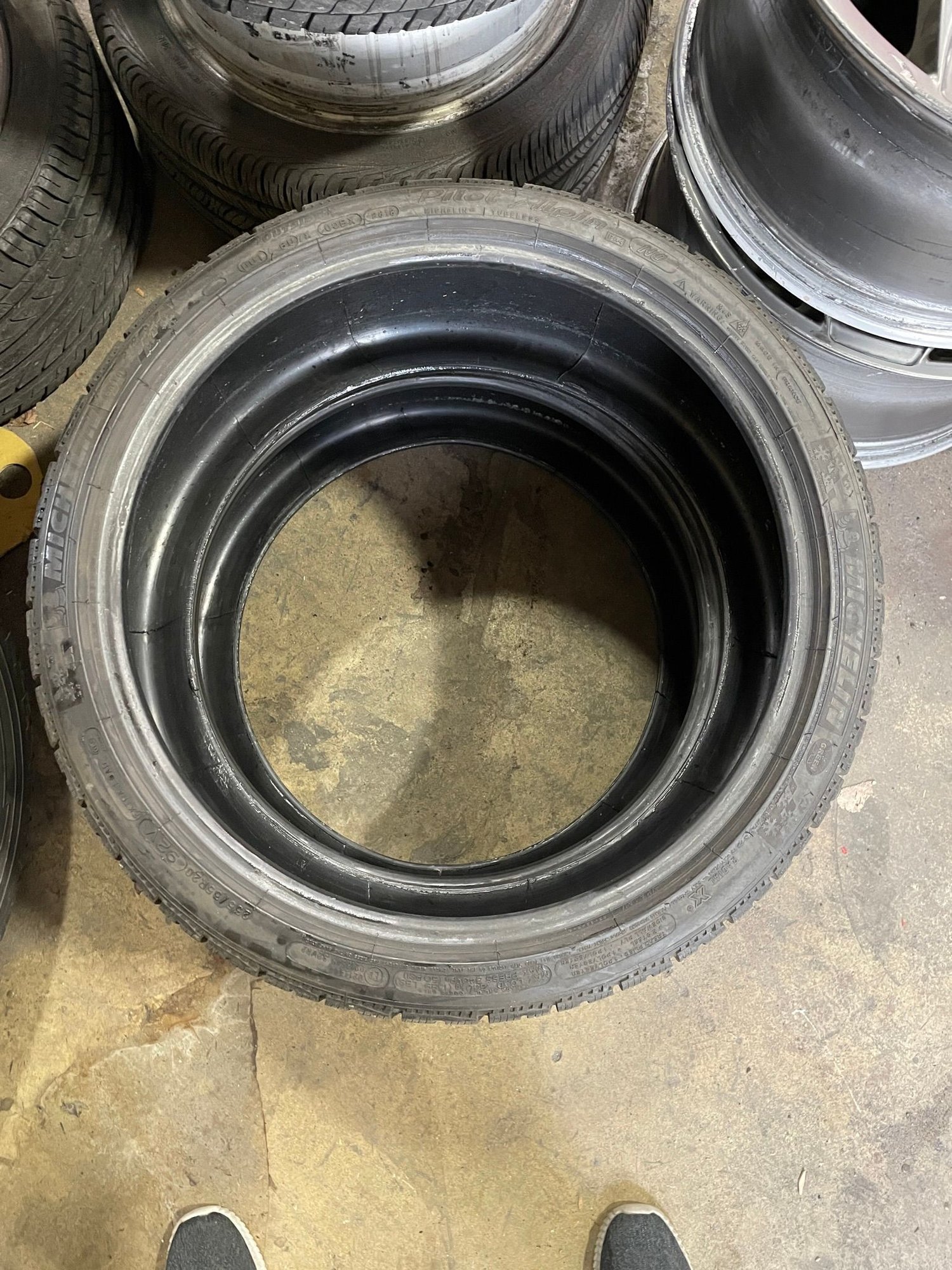 Wheels and Tires/Axles - FS: WINTER TIRES MICHELIN PILOT ALPINE N0 235/35/20 & 295/30/20 - Used - Norridge, IL 60706, United States