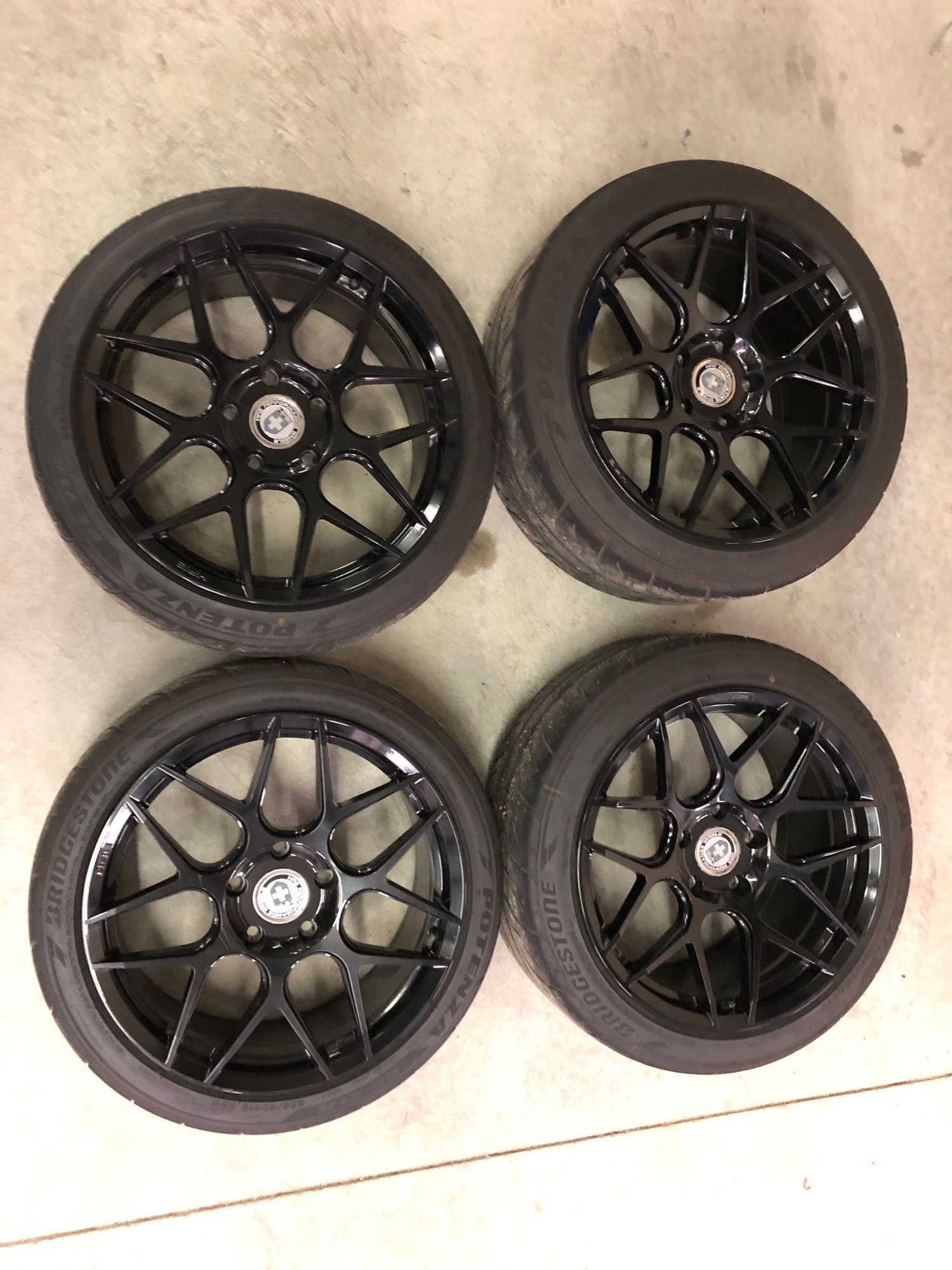 Wheels and Tires/Axles - 19" HRE Wheels and Tires. Excellent condition FREE US Shipping! - Used - 2007 to 2012 Porsche Cayman - Omaha, NE 68048, United States