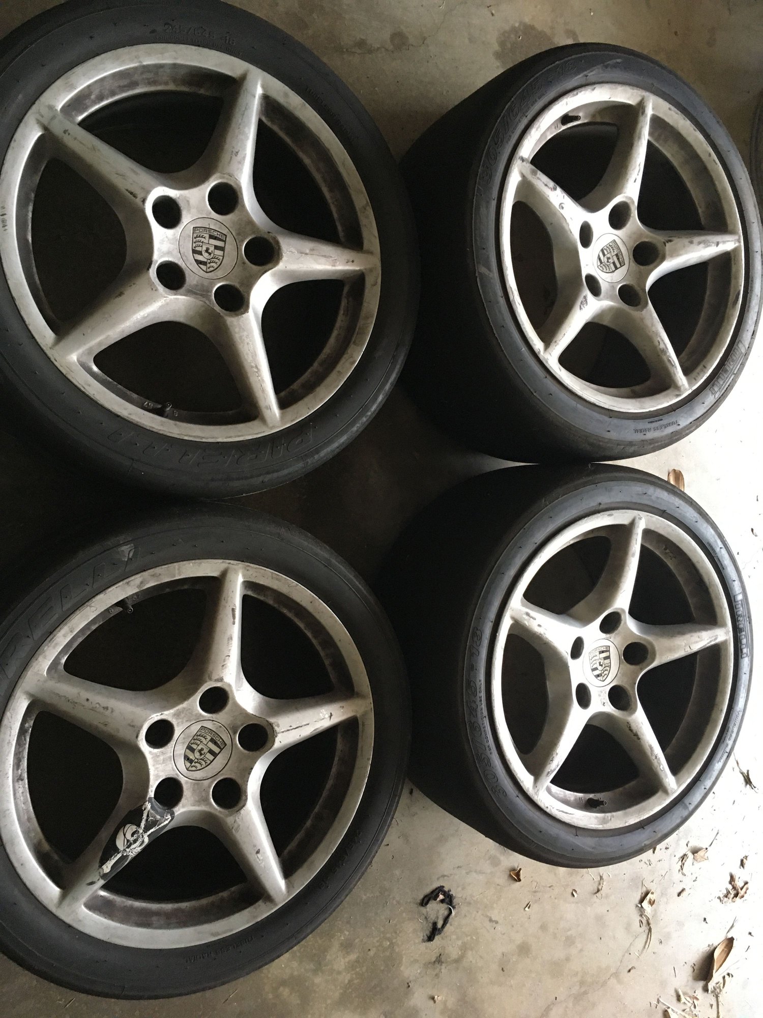 OEM Wheels for track or autocross with good condition slicks Rennlist