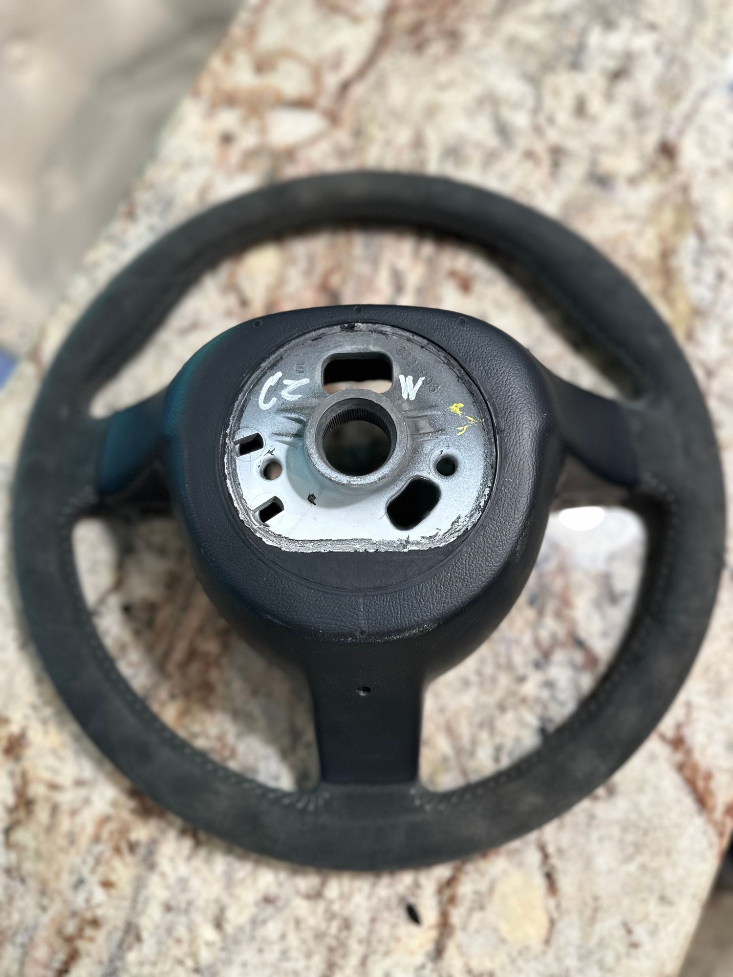 Steering/Suspension - OEM Porsche 997.1 GT3 Alcantara Sport Steering Wheel, fits all 997.1 and 987.1 - Used - All Years  All Models - All Years  All Models - All Years  All Models - Cramerton, NC 28032, United States