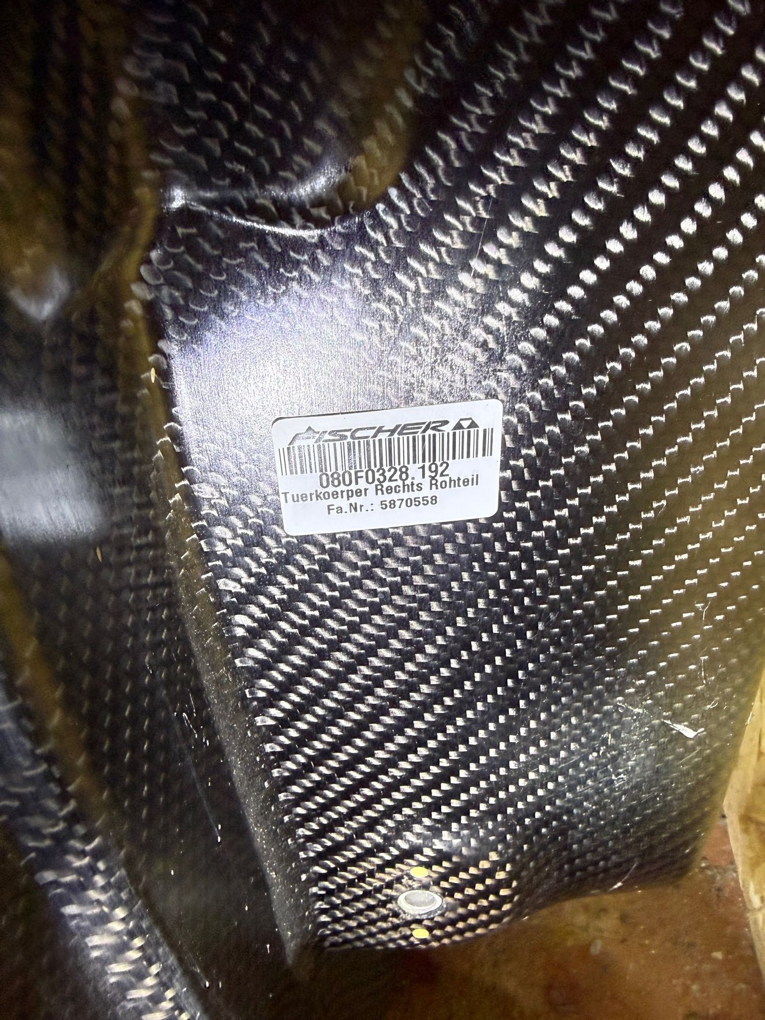 Exterior Body Parts - 997 GT3 Cup Car Carbon Fiber Door - New - Rochester, MI 48306, United States