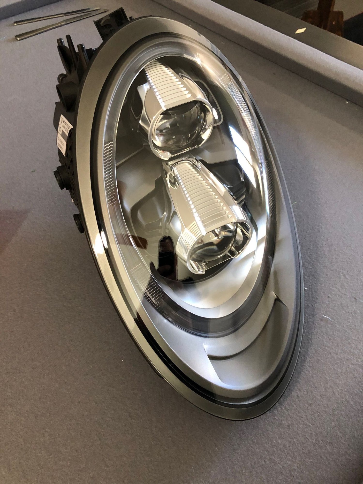 Lights - One Pair PLDS LED headlights silver - Used - 2017 to 2019 Porsche 911 - Henderson, NV 89002, United States