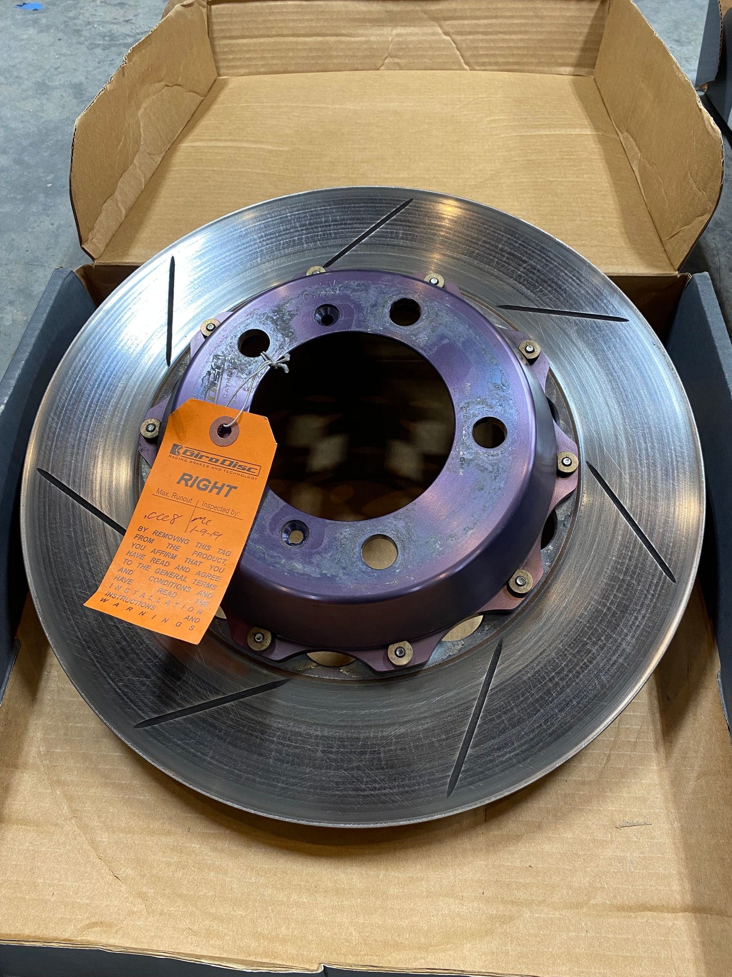 Front and Rear Girodisc rotors and caliper studs Rennlist Porsche