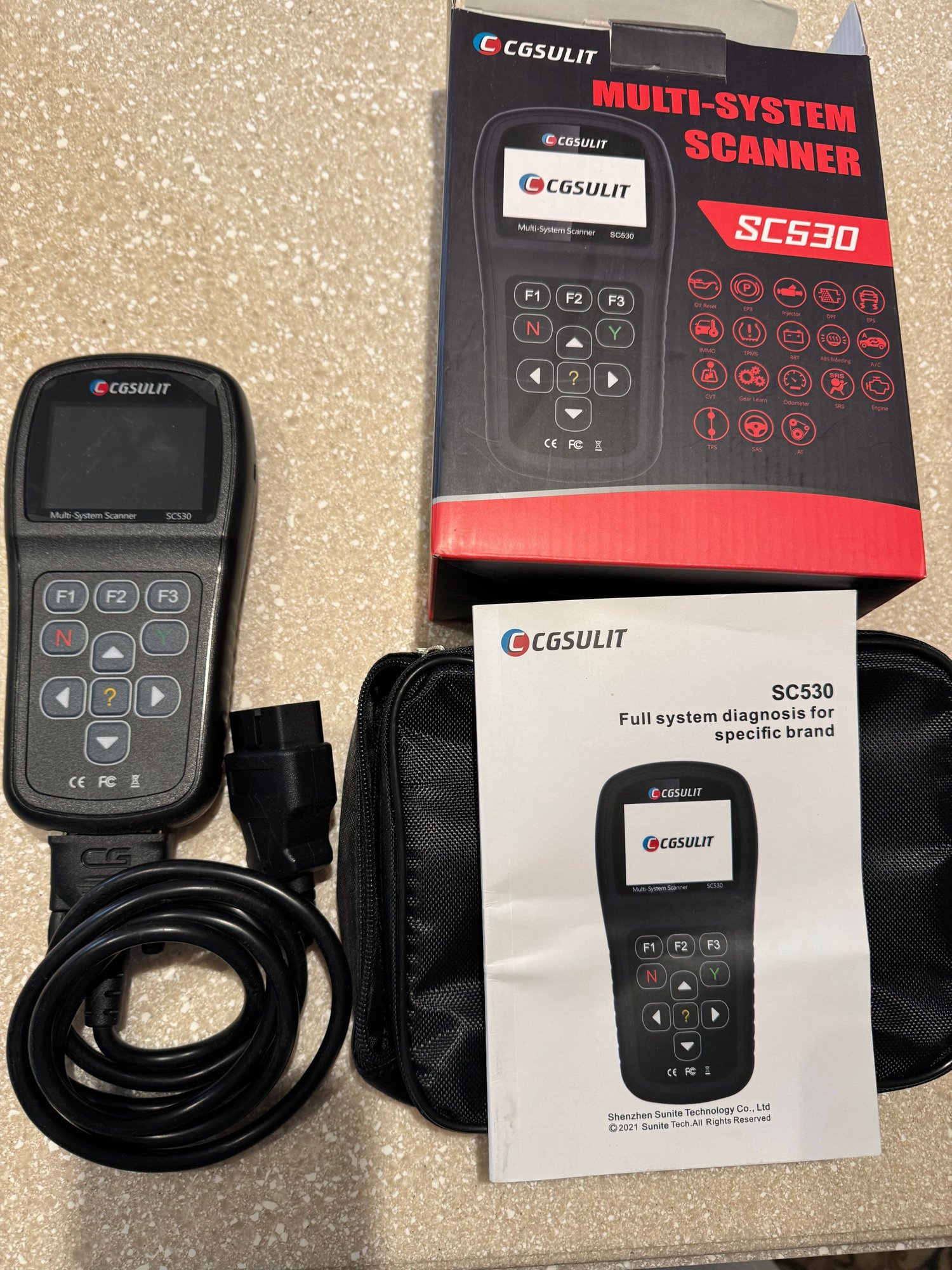 Miscellaneous - CGSULIT SC530 bi-directional Porsche specific scanner - Used - 2009 to 2025 Porsche All Models - St. Charles, IL 60175, United States