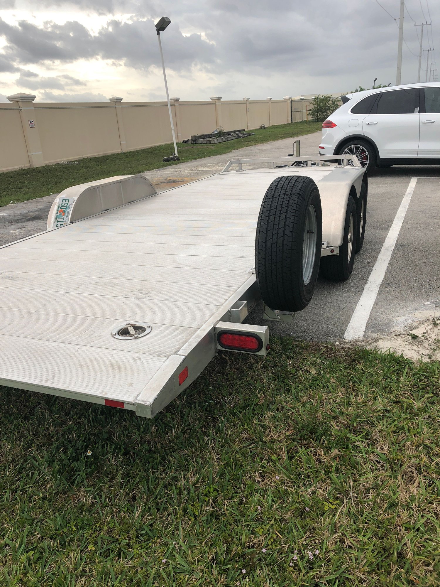 2016 Porsche GT3 - 2016 Aluminum Tilt Car Trailer: Aluma 8218T - New - VIN WBS11111111111111 - 15,000 Miles - Fort Lauderdale, FL 33331, United States