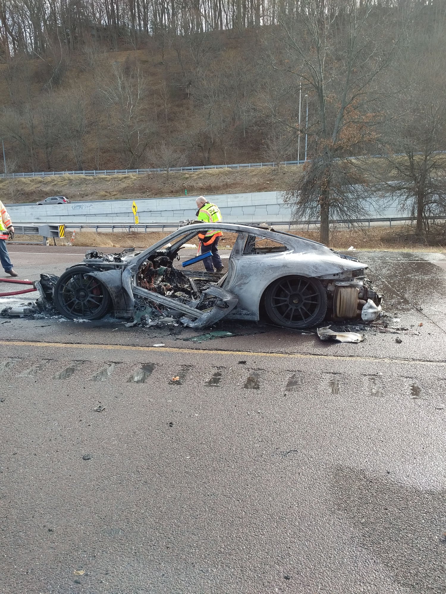 991 Engine Fire On Highway - Car Destroyed - Page 5 - Rennlist ...