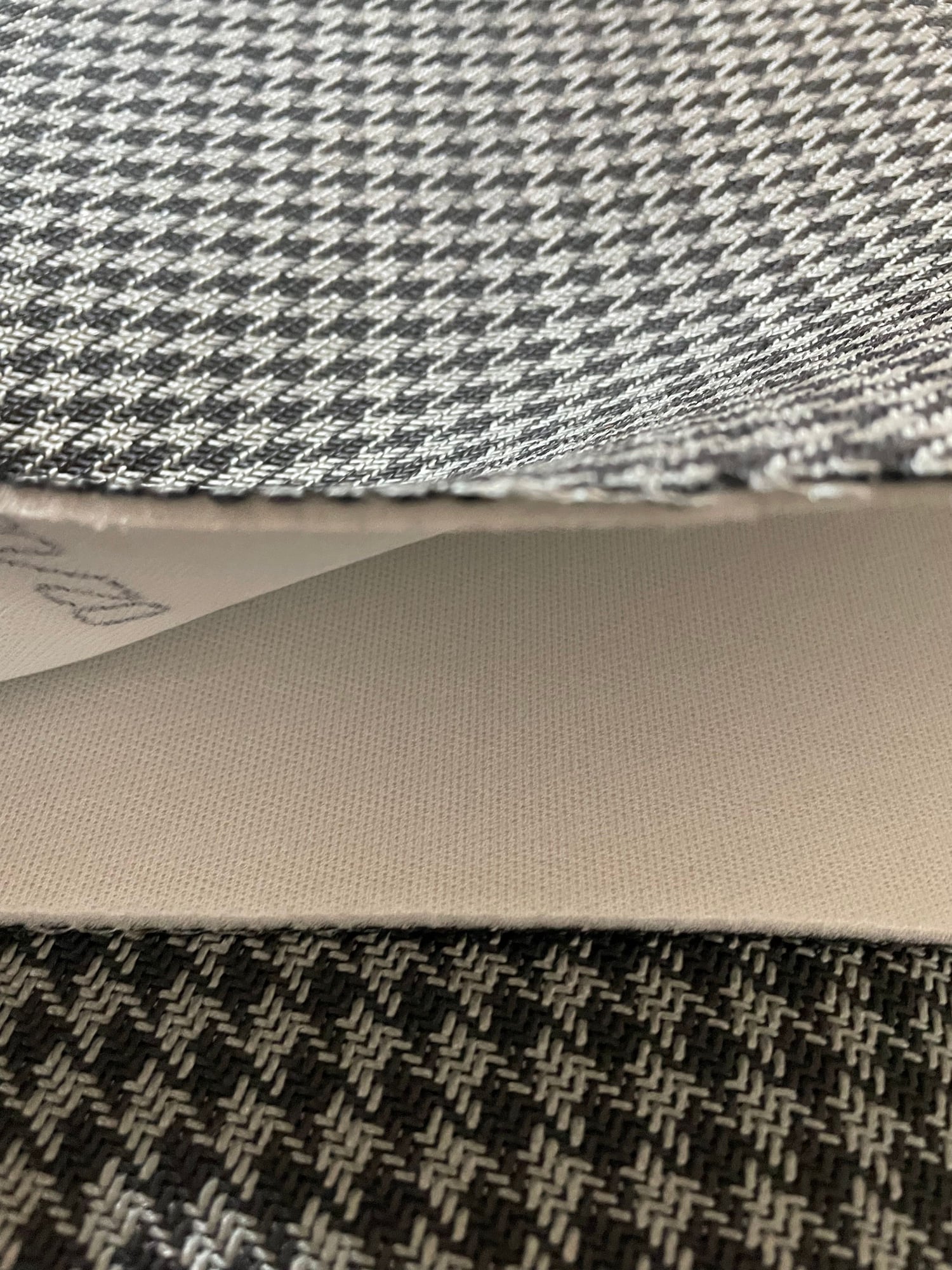 Interior/Upholstery - 911r / Sport Classic OEM Houndstooth / Pepita Fabric - New - 0  All Models - Fairhope, AL 36607, United States