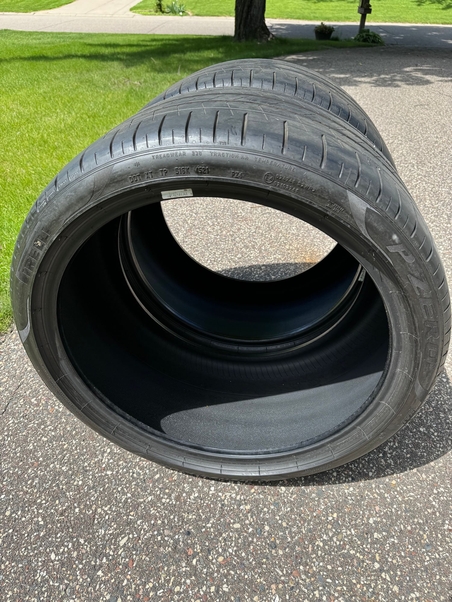 Wheels and Tires/Axles - Original 992 20/21" Pirelli PZero PZ4 Summer Tires - 90%+ Tread - Used - -1 to 2025  All Models - Chanhassen, MN 55317, United States