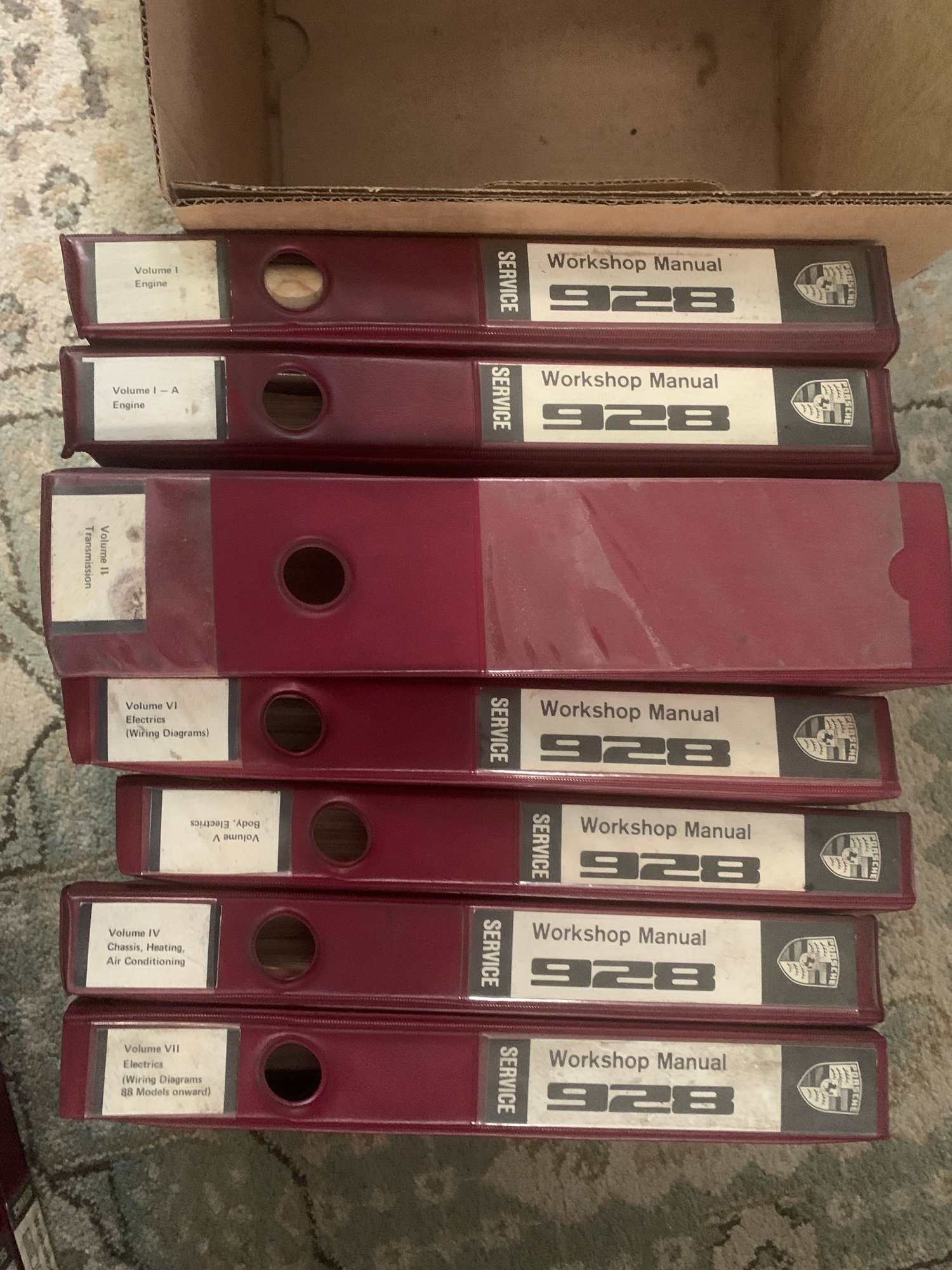 Miscellaneous - Books for sale - 928 & 944 service manuals and more - Used - 1978 to 1986 Porsche 928 - 1983 to 1989 Porsche 944 - Houston, TX 77079, United States