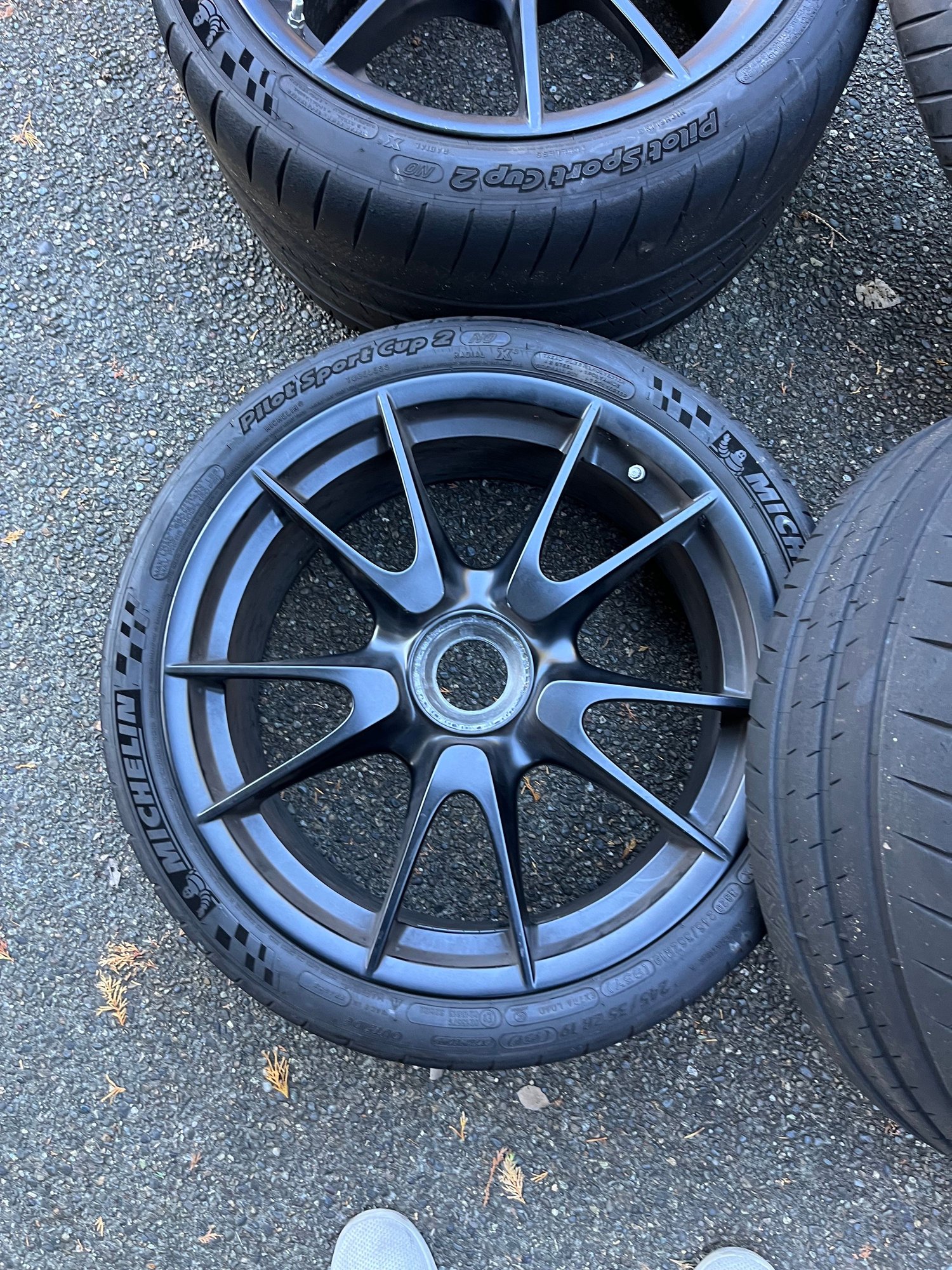 Wheels and Tires/Axles - Porsche 997.2 GT3 centerlock wheels (matte black) - Used - 2009 to 2011 Porsche GT3 - Seattle, WA 98112, United States