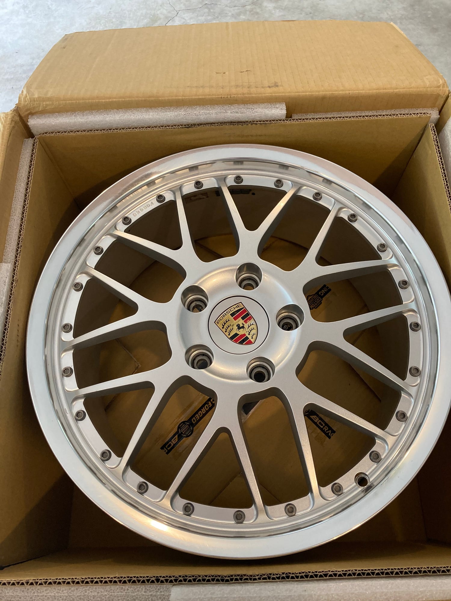 Wheels and Tires/Axles - Champion Motorsport - RG5B Forged Monolite Wheel (997 fitment) - Used - 2005 to 2012 Porsche 911 - Plymouth, MA 02360, United States