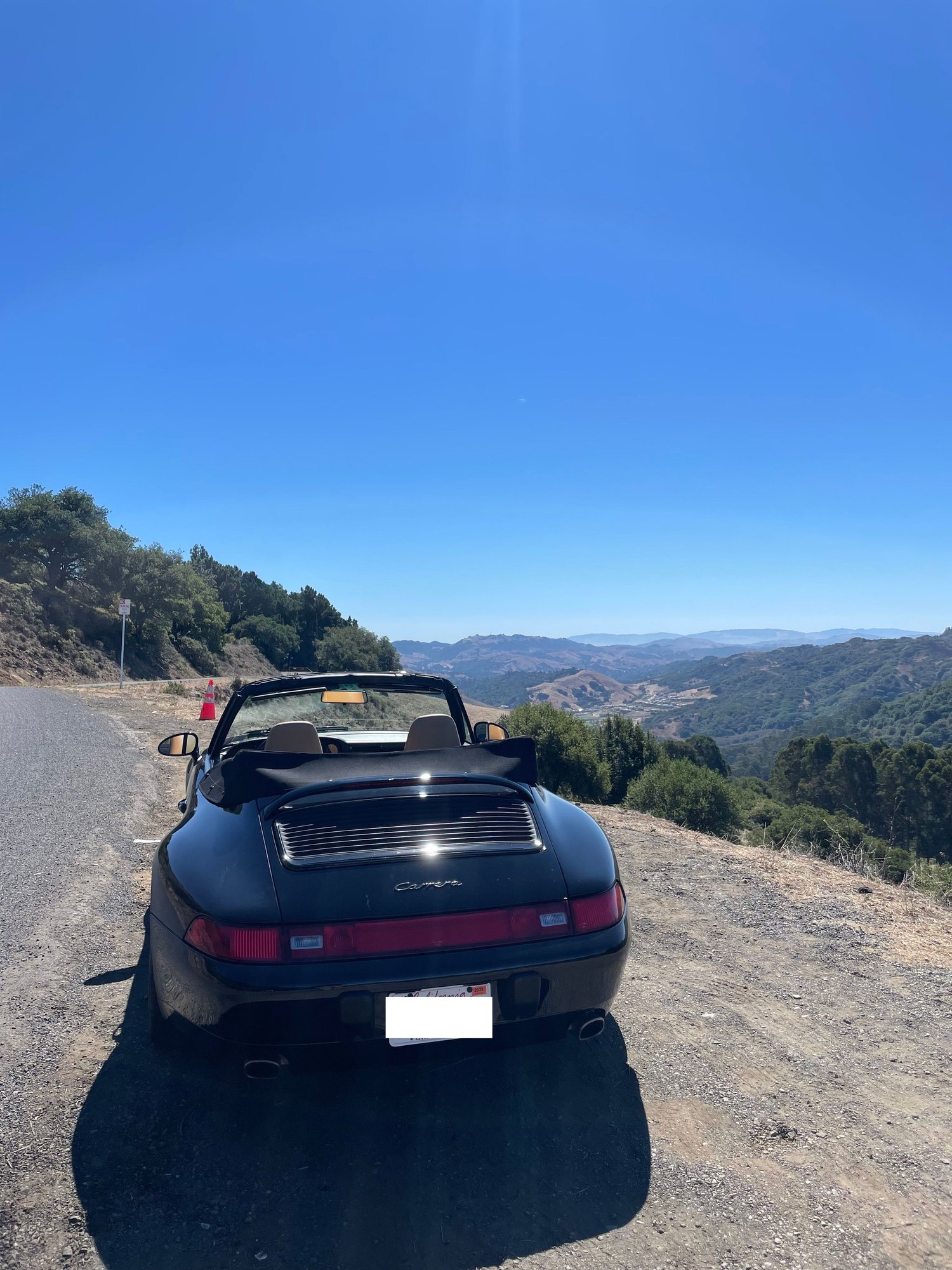 1996 Porsche 911 - 1996 993 Cab, 6 speed | Black over tan | Fister Stage 2, SSK, Golden Rod + more - Used - VIN WP0CA2995TS340762 - 51,850 Miles - 6 cyl - 2WD - Manual - Convertible - Black - Oakland, CA 94611, United States