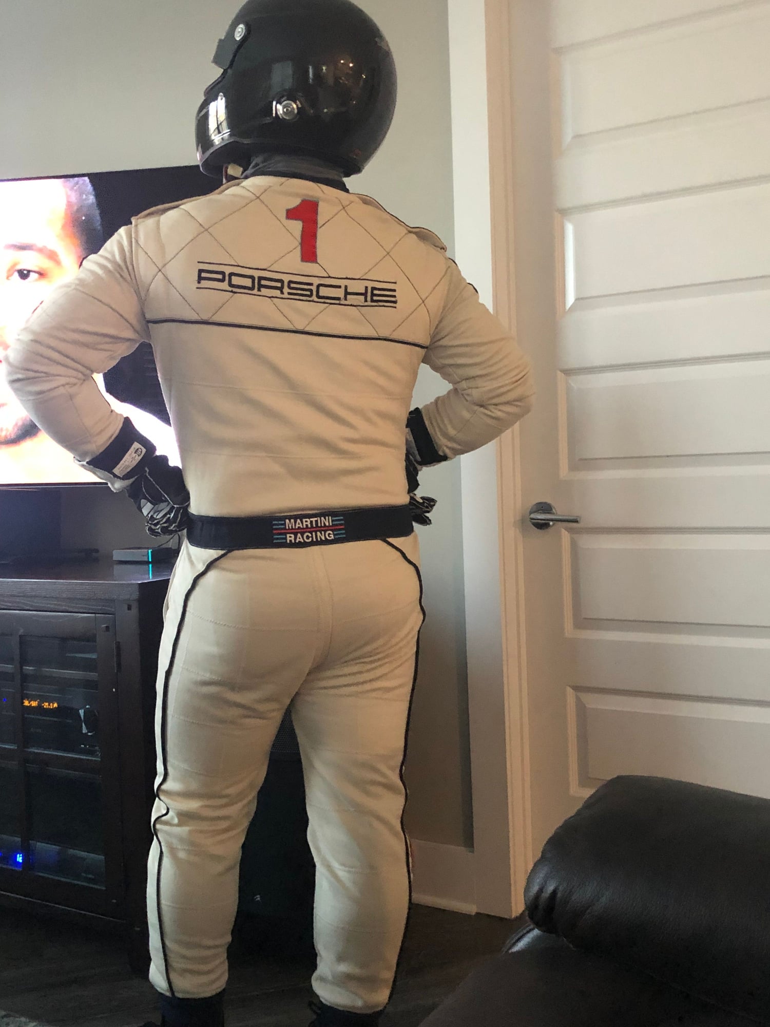 Miscellaneous - STAND21 Porsche Race Suit Driven Motorsports gloves and SPARCO SHIELD RW-9 balaclavas - Used - All Years Any Make All Models - Atlanta, GA 30339, United States