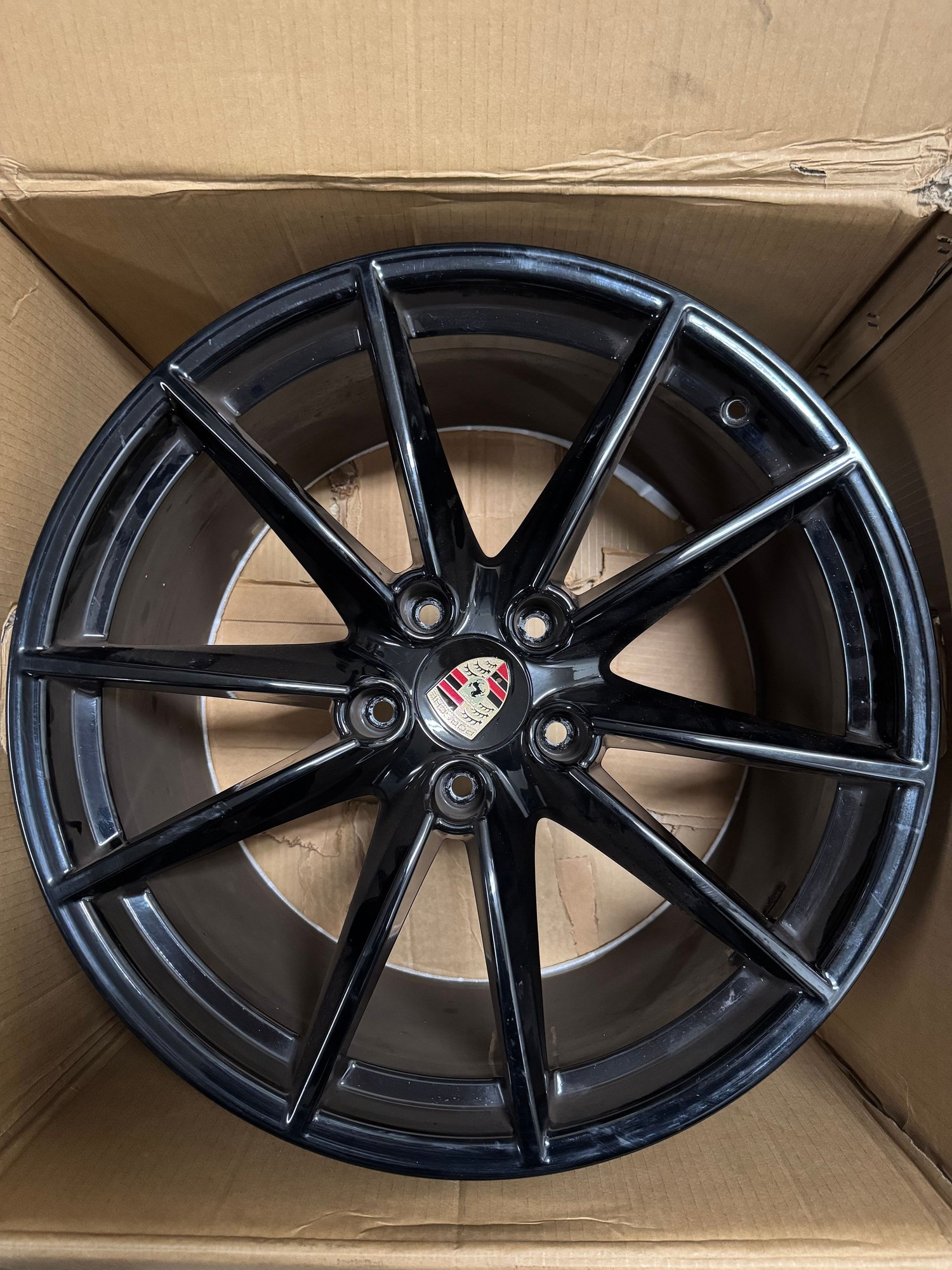 Wheels and Tires/Axles - Porsche OEM 992 Carrera S Gloss Black Wheels 20/21 inch - Used - All Years  All Models - Newport Beach, CA 92660, United States