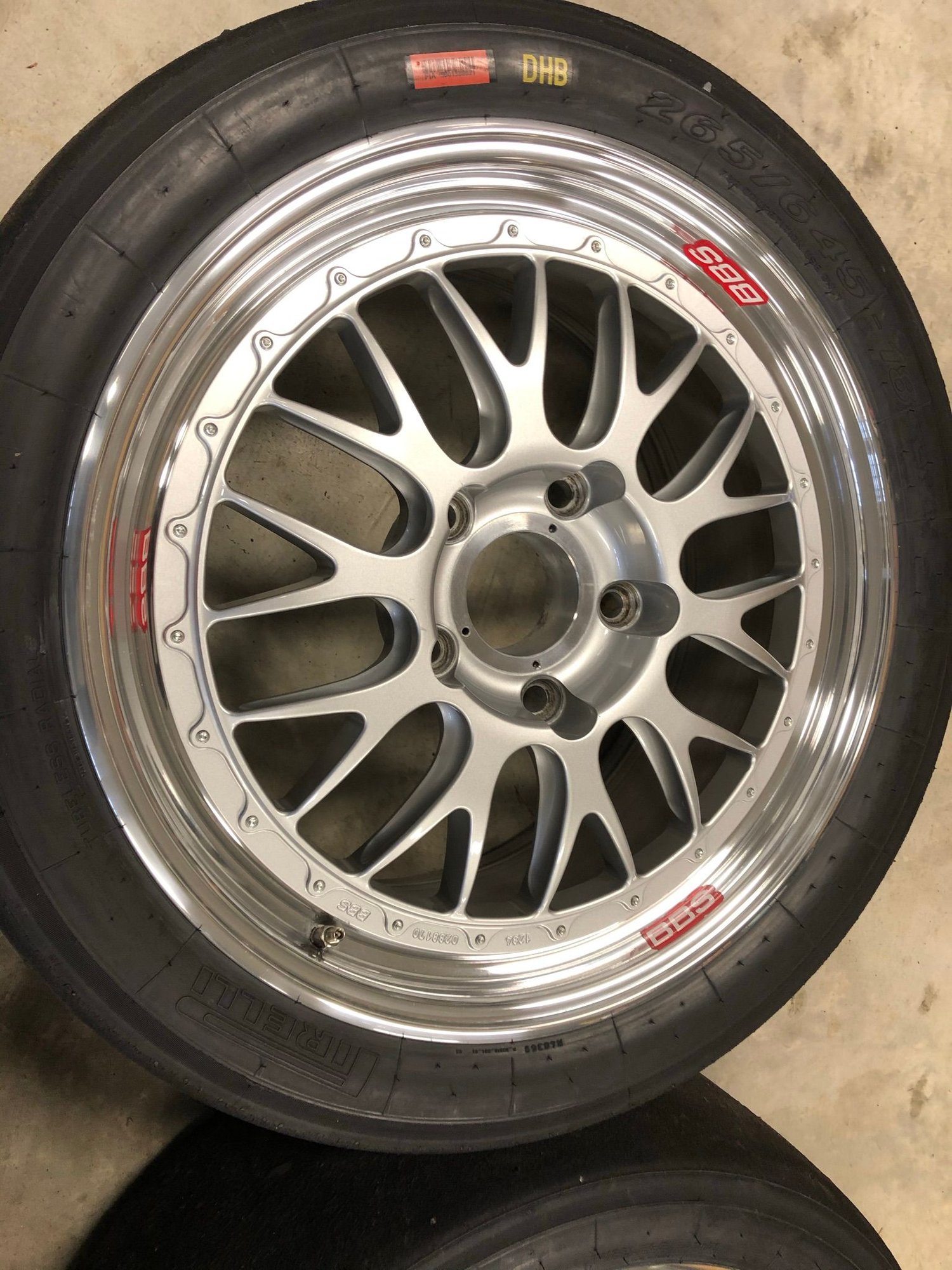 Wheels and Tires/Axles - BBS E88 5 Lug Wheel Set 18 x 9 and 18 x 11 for GT3 - Used - 1999 to 2005 Porsche GT3 - Pittsburgh, PA 15238, United States