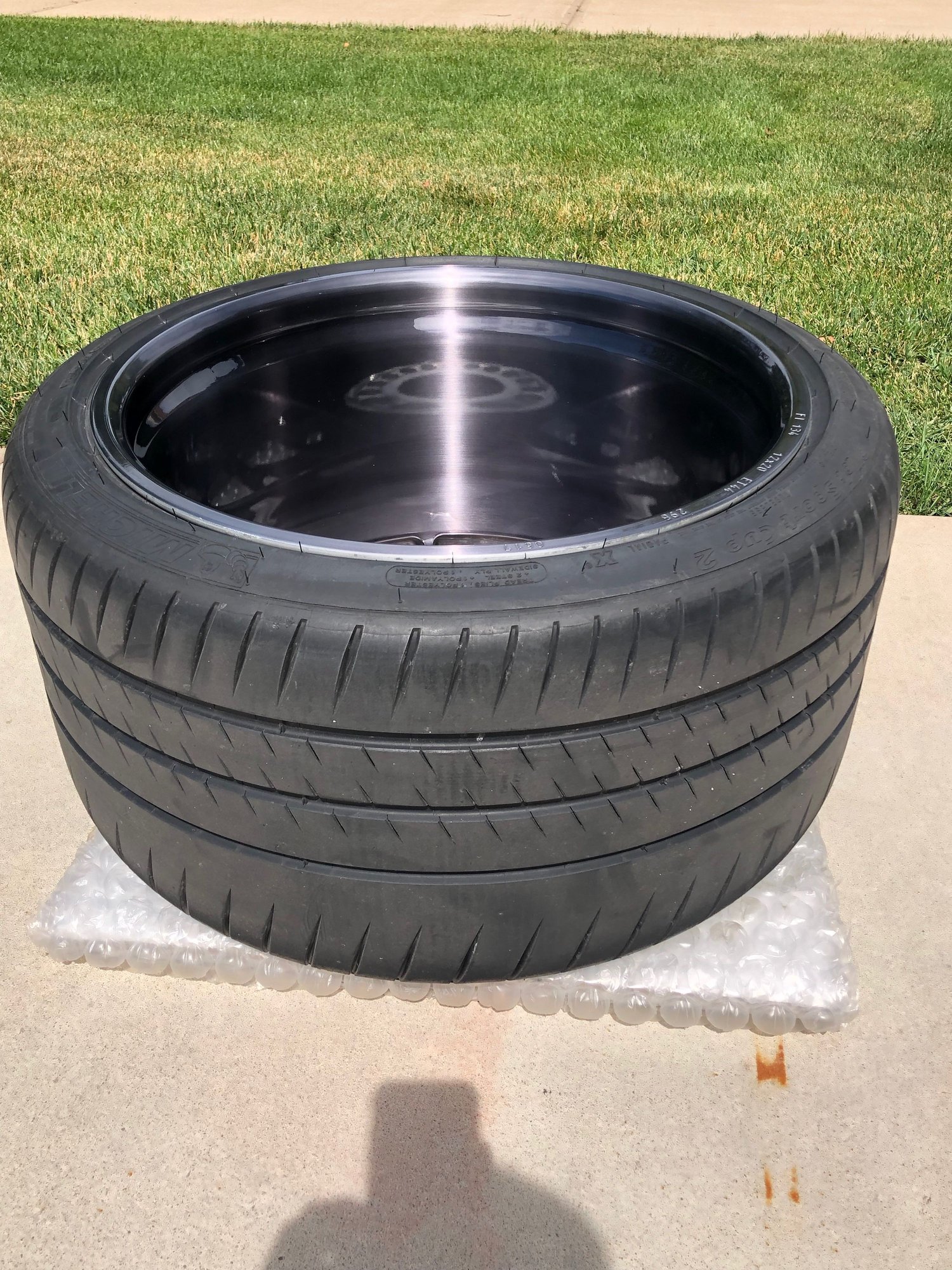 Wheels and Tires/Axles - Porsche BBS FI-R Wheels 20x9 ET52 & 20x12 ET44 Center Lock Custom Brushed Finish - Used - 2013 to 2019 Porsche 911 - Lees Summit, MO 64064, United States