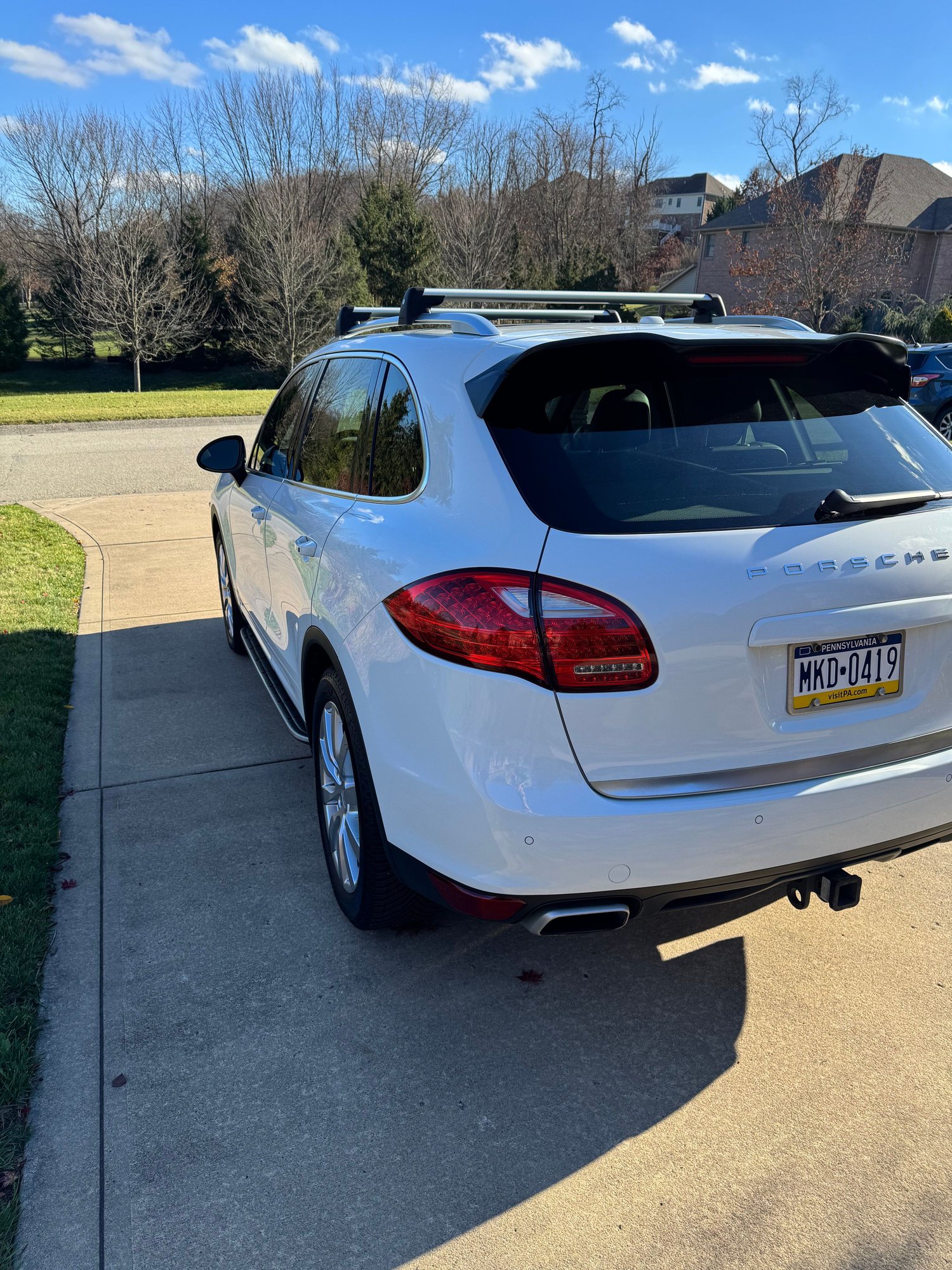 2013 Porsche Cayenne - 2013 Porsche Cayenne Diesel - RARE w/ air suspension + PASM and more - recent maint. - Used - VIN WP1AF2A28DLA38089 - 108,400 Miles - 6 cyl - AWD - Automatic - SUV - White - Pittsburgh, PA 15367, United States
