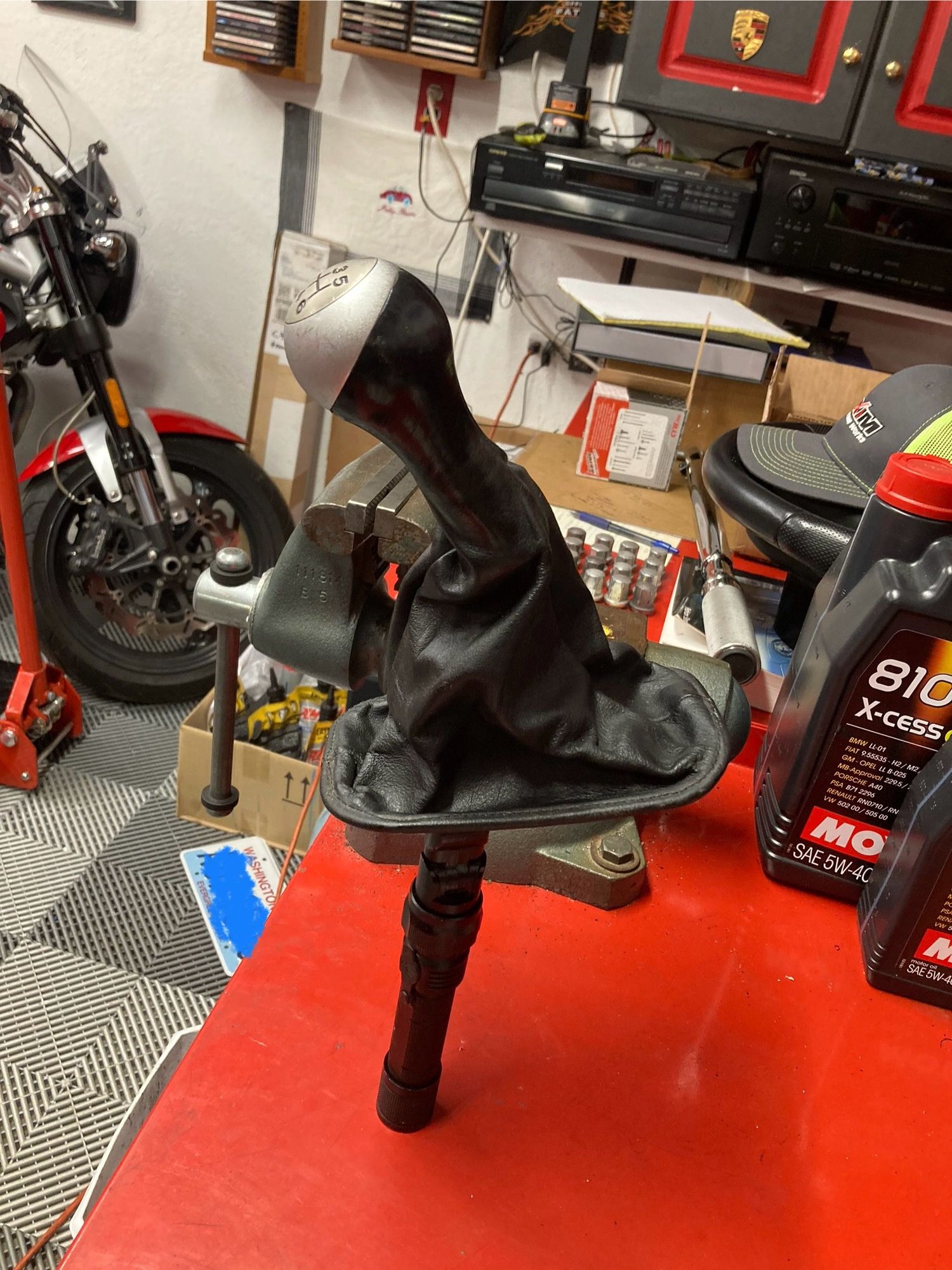 Interior/Upholstery - weighted manual shifter knob and boot - Used - All Years  All Models - Sequim Or Silverdale, WA 98383, United States