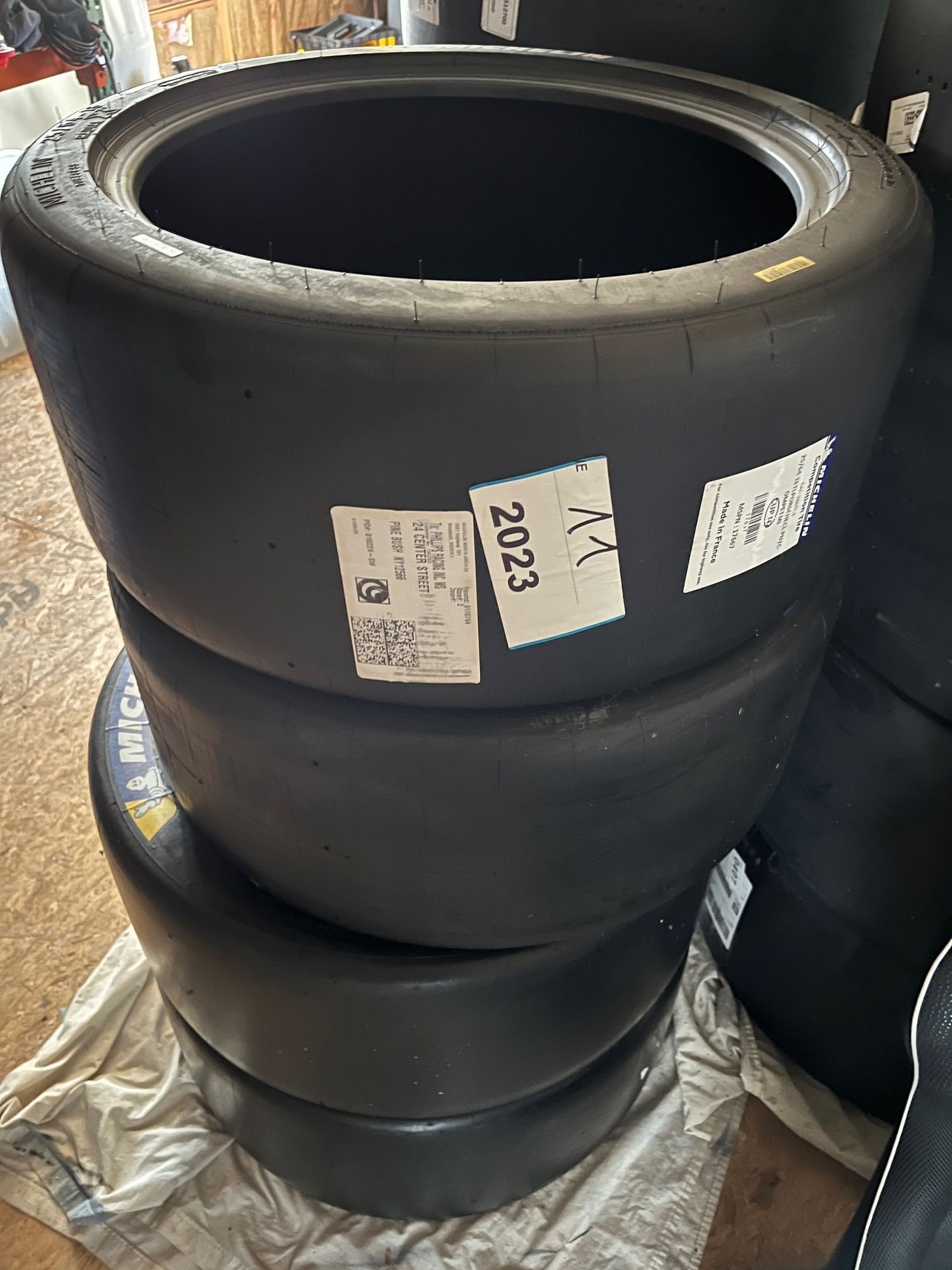 Wheels and Tires/Axles - TWO Brand New sets of Michelin Slicks for 2016 Cayman Gt4 Clubsport (981) - New - 2016 Porsche Cayman GT4 - Littleton, MA 01460, United States