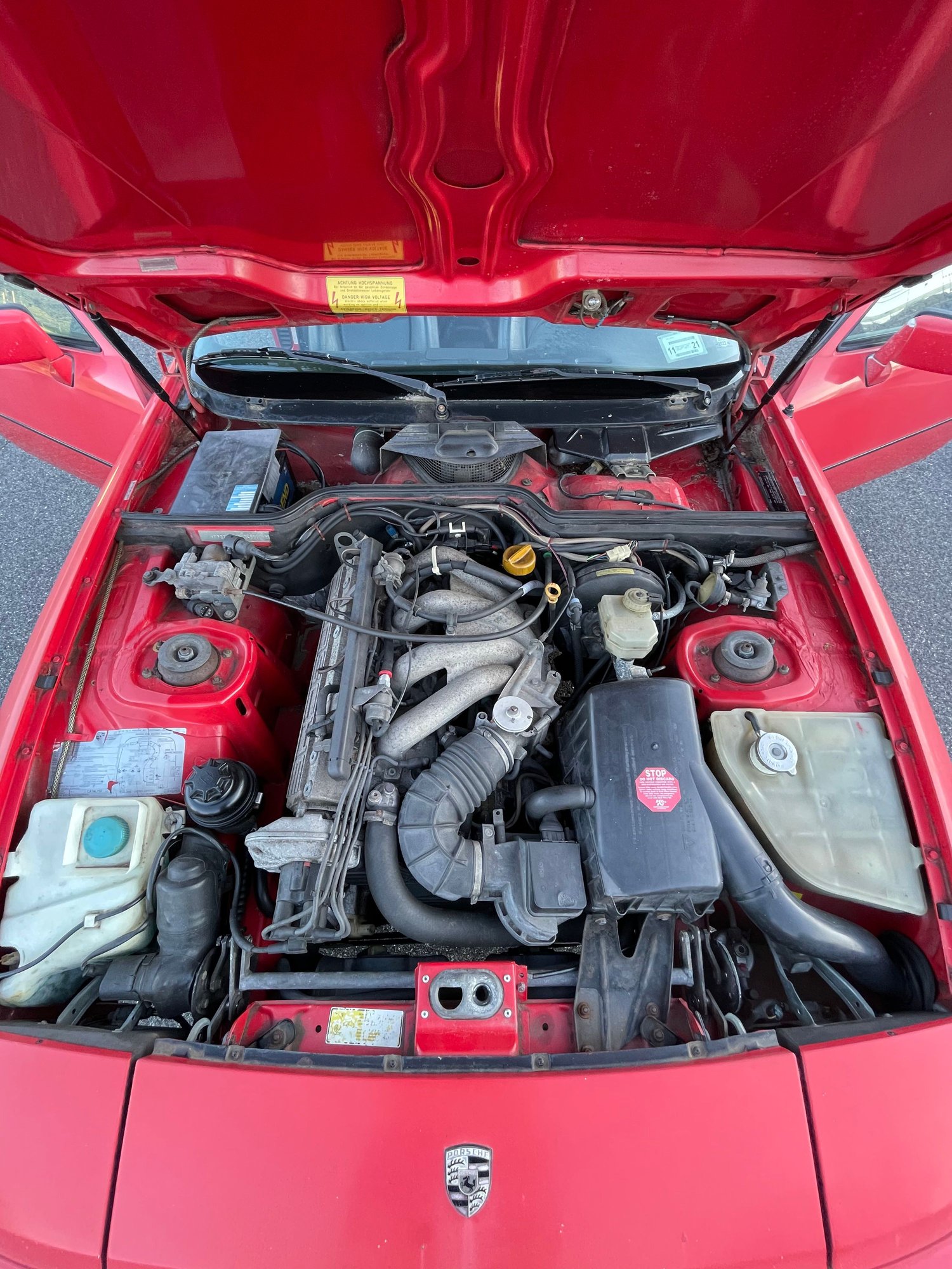 1988 Porsche 924 - Meticulously Maintained 1988 Porsche 924S - FINAL YEAR! - Used - VIN WP0AA0923JN450705 - 139,965 Miles - 4 cyl - 2WD - Manual - Coupe - Red - Great Neck, NY 11024, United States