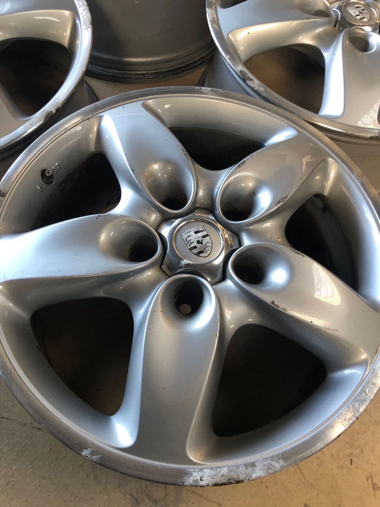Wheels and Tires/Axles - Cayenne Winter Wheels 18x8 with TPMS sensors - Used - 2000 to 2020 Porsche Cayenne - Brooklyn, NY 11236, United States