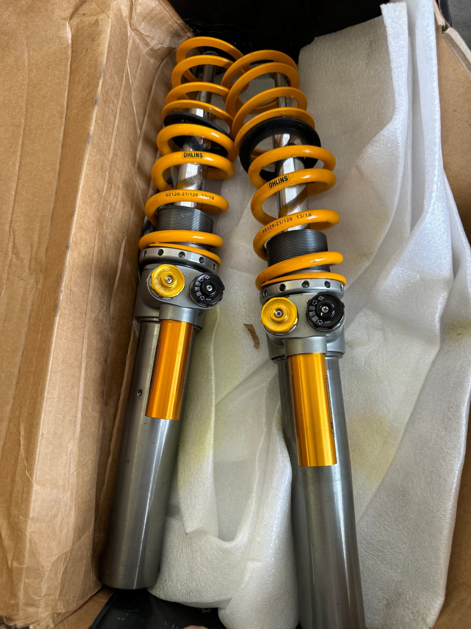 Steering/Suspension - Ohlins R&T Suspension Kit for 991 GT3RS - Used - All Years  All Models - Henderson, NV 89012, United States