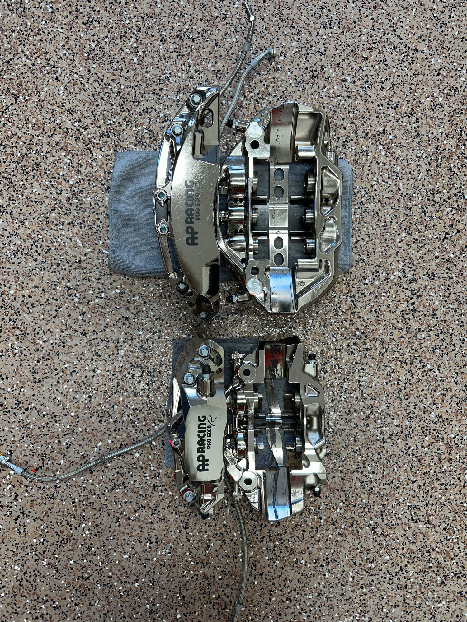 Brakes - AP Racing (ENP Finish) Front CP9661 Rear CP9449 Complete Kit - Used - Las Vegas, NV 89135, United States