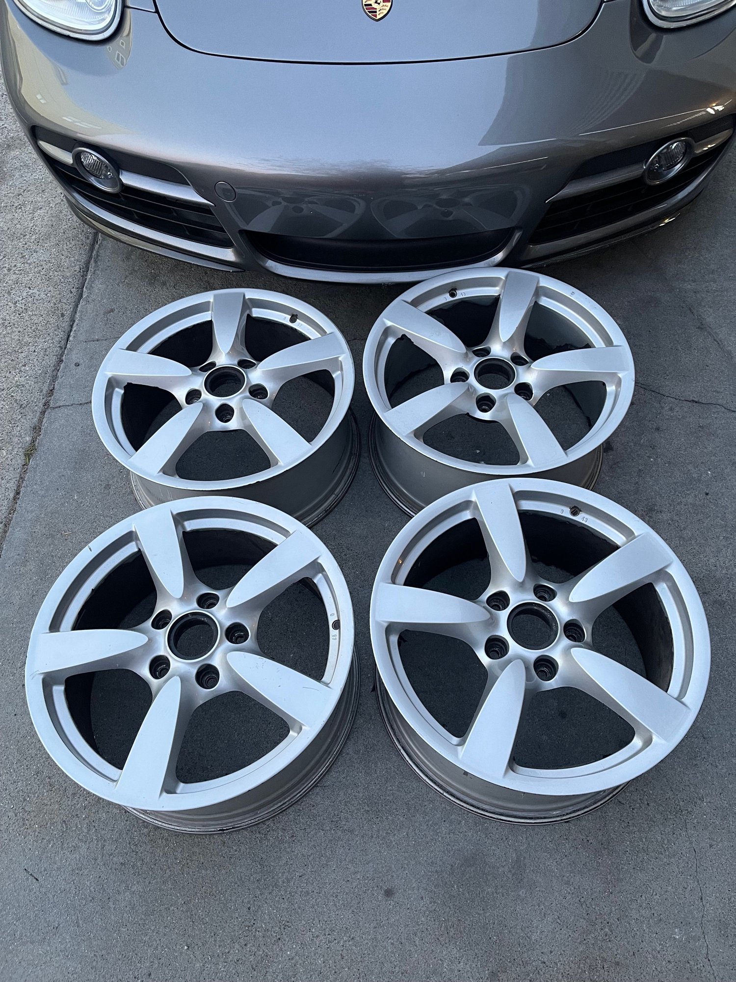 Wheels and Tires/Axles - 987.1 Cayman S Stock Wheels - Used - 0  All Models - San Francisco, CA 94005, United States