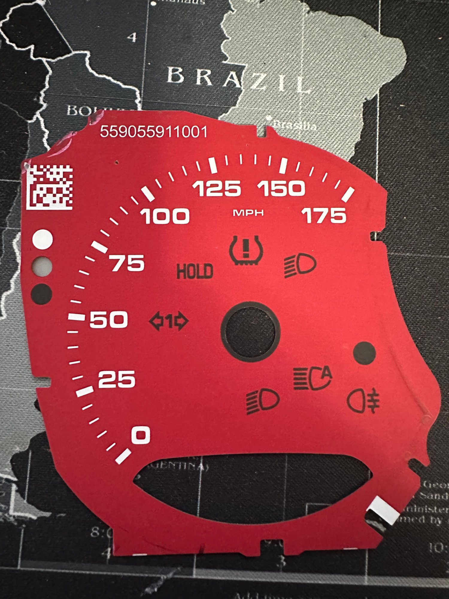 Audio Video/Electronics - Porsche Oem GTS Red gauge faces. - Used - 2013 to 2023 Porsche All Models - Rochester, NY 14617, United States