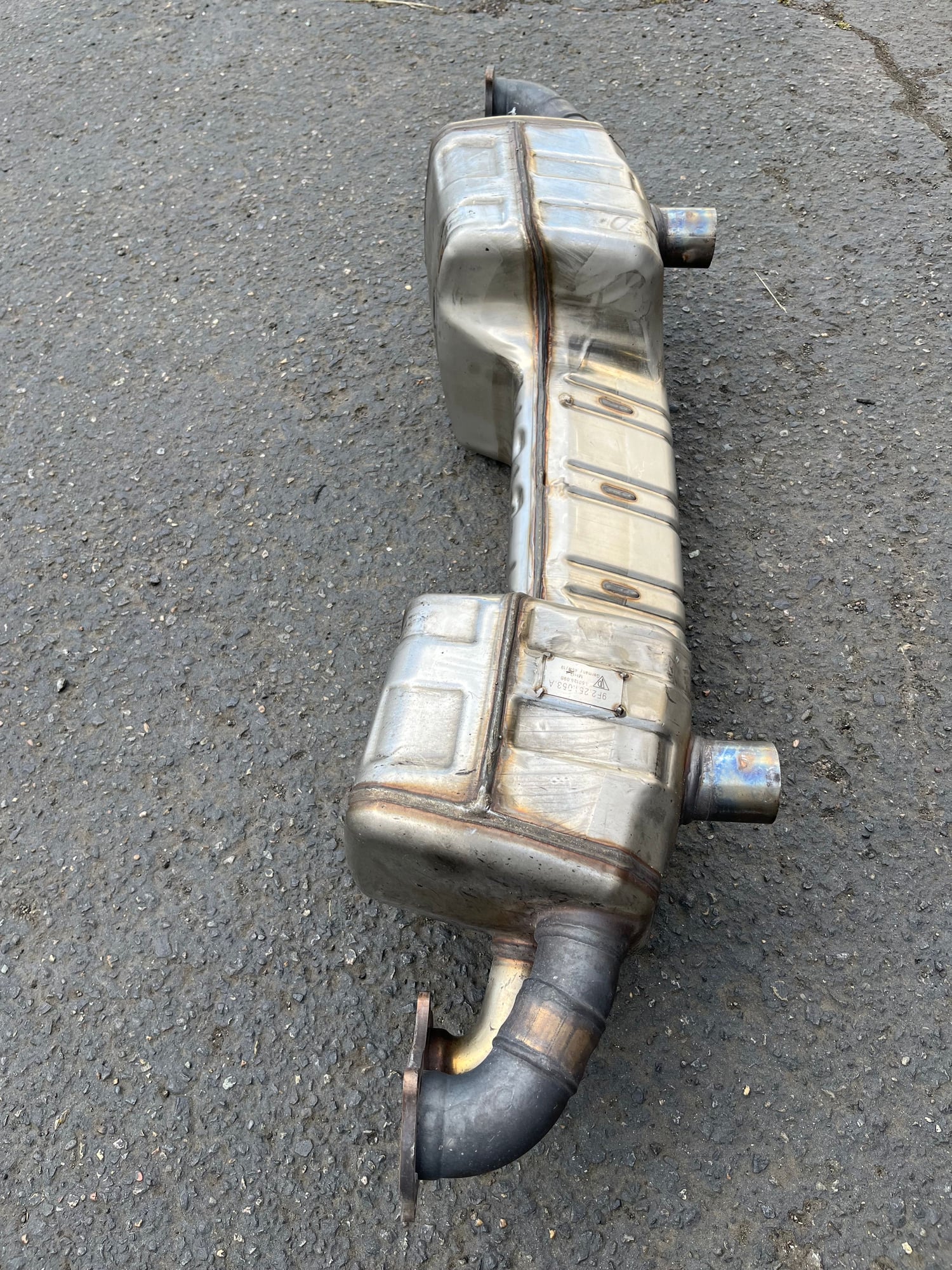 Engine - Exhaust - OEM Porsche Cayman 718 GT4 "Loud" Muffler - Used - Portland, OR 97209, United States