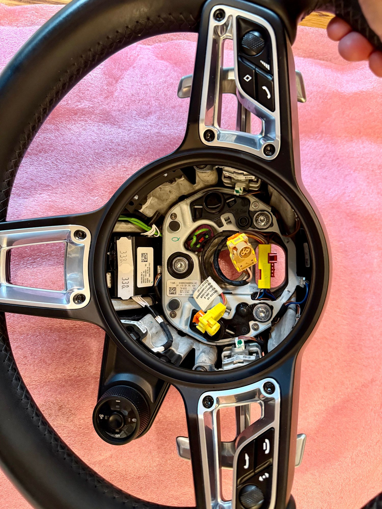 Interior/Upholstery - Genuine Porsche GT Sports Leather Steering Wheel with PDK paddles/ Heated/ Sport Ch - Used - All Years  All Models - All Years  All Models - Summit, NJ 07901, United States