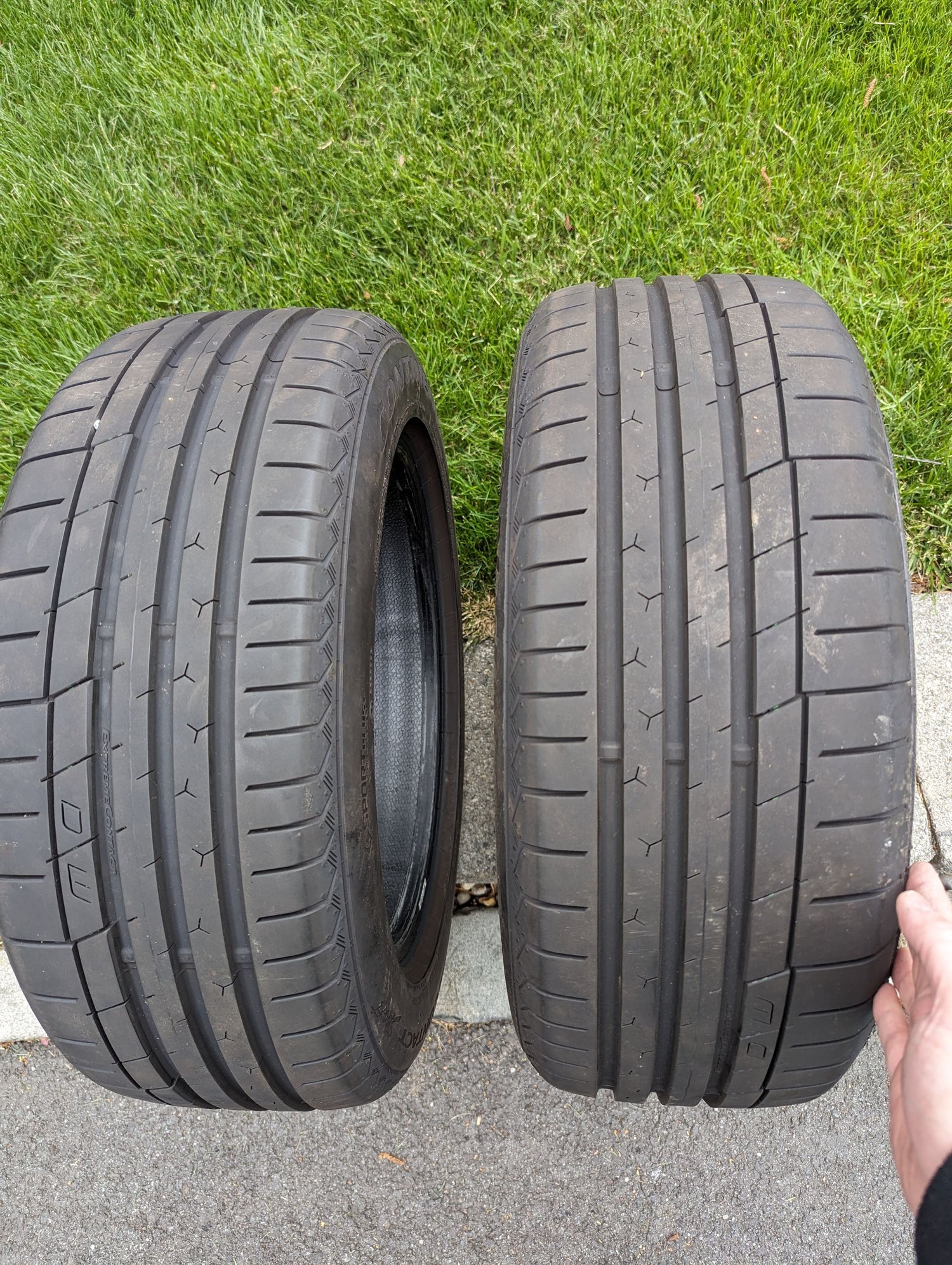 Wheels and Tires/Axles - 2 Continental Extreme Contact Sport tires - 205-55-16 - 964 / 911 - Used - 1989 to 1994 Porsche 911 - Millburn, NJ 07078, United States