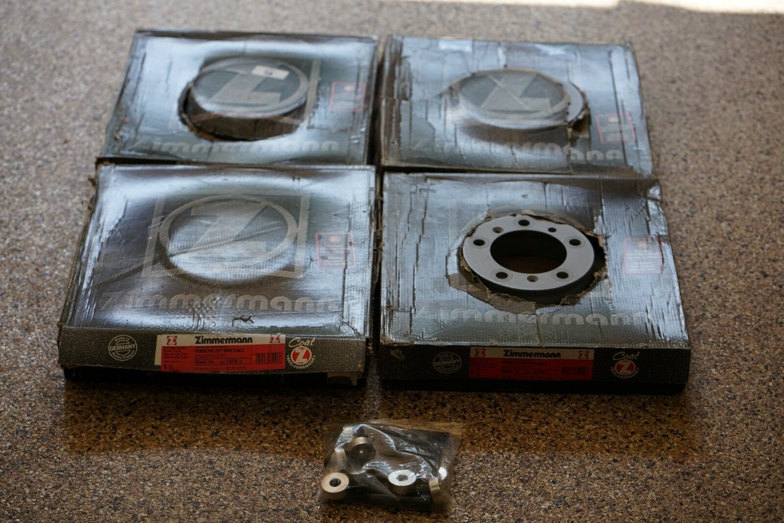 Brakes - 996 Turbo 350mm Disc Upgrade Kit  /  997 Turbo Replacement Disc Set - New - 2001 to 2005 Porsche 911 - Kennesaw, GA 30152, United States