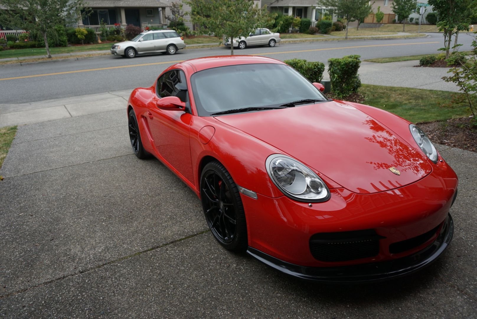 2007 Porsche Cayman - 2007 Cayman S 6MT - 33k miles - Used - VIN WP0AB29807U781768 - 35,100 Miles - 6 cyl - 2WD - Manual - Coupe - Red - Mount Vernon, WA 98273, United States